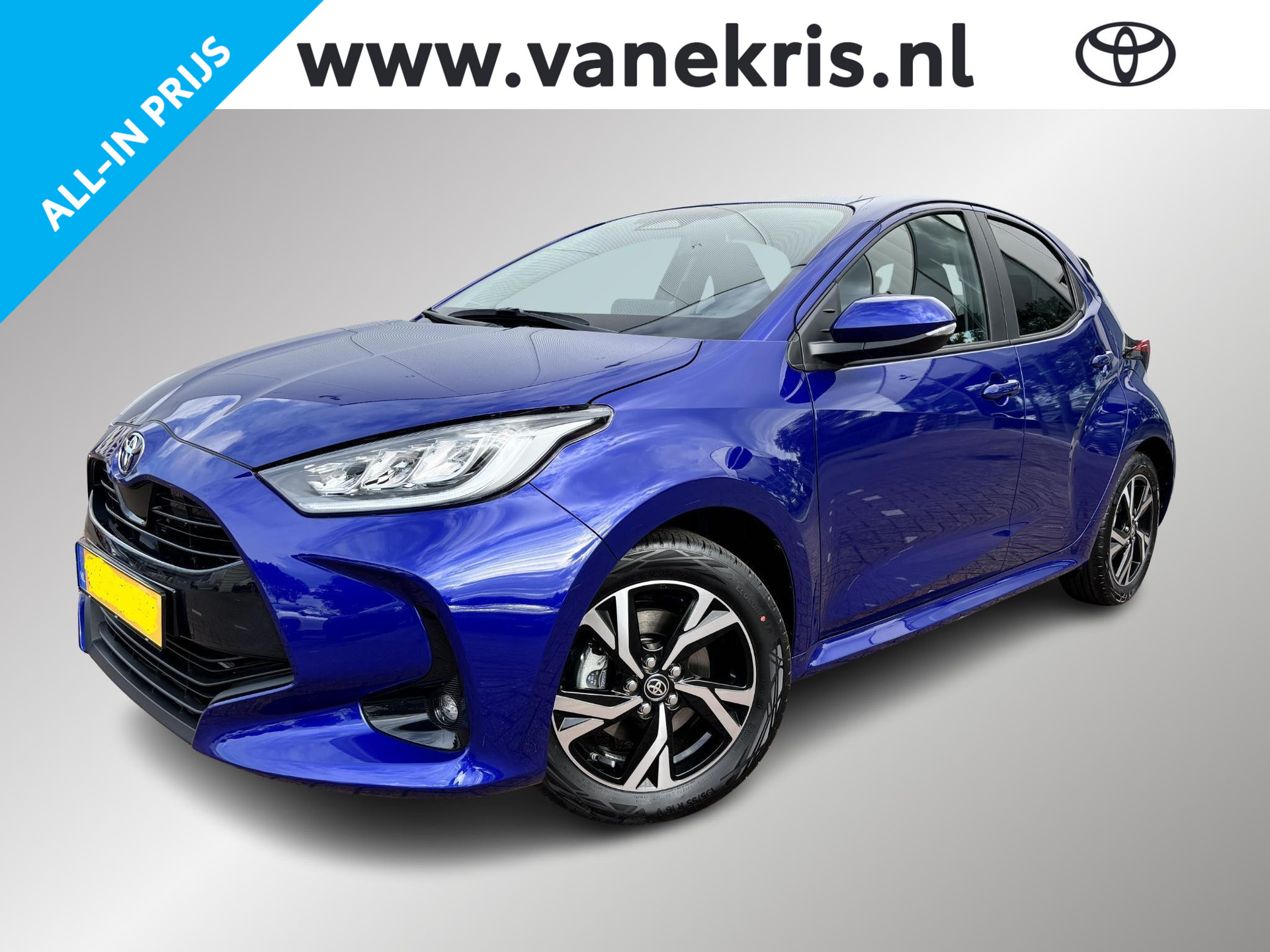 Toyota Yaris 1.5 Hybrid First Edition Limited Stuurverwarming , Apple carplay, Android auto, Lm velgen, Snel leverbaar!