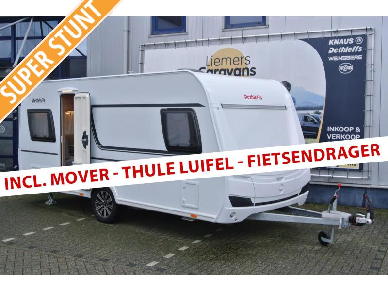 Dethleffs Camper 470 fr MOVER-LUIFEL-FIETSENDRGR