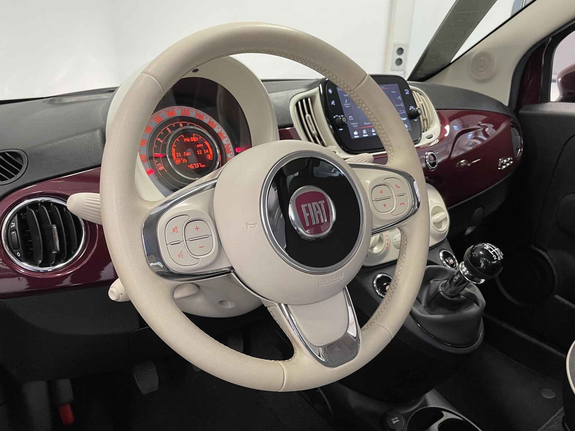 Fiat 500 1.0 Hybrid Lounge | CARPLAY | PDC | ORG.NL | - 14/35