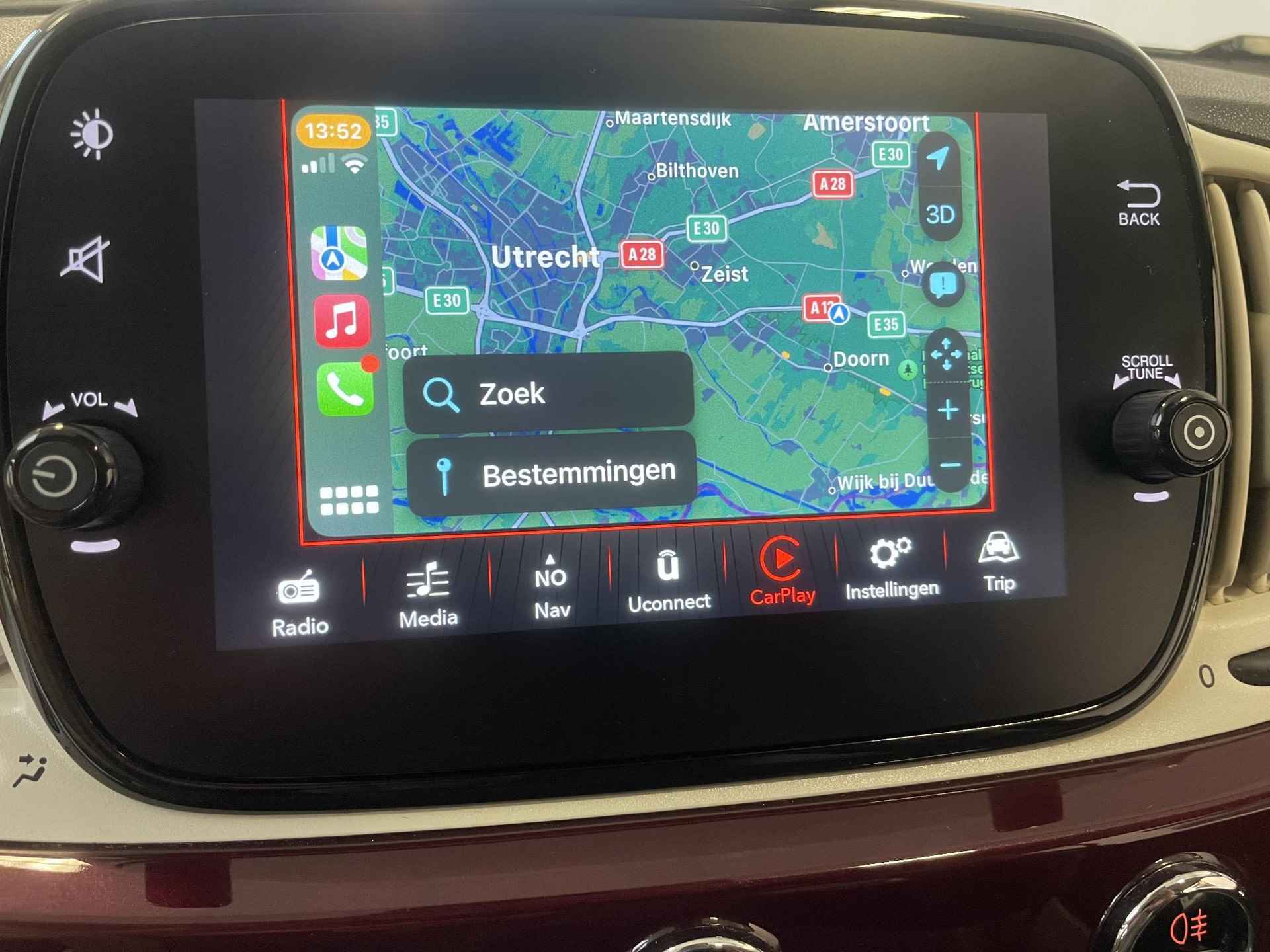 Fiat 500 1.0 Hybrid Lounge | CARPLAY | PDC | ORG.NL | - 17/35