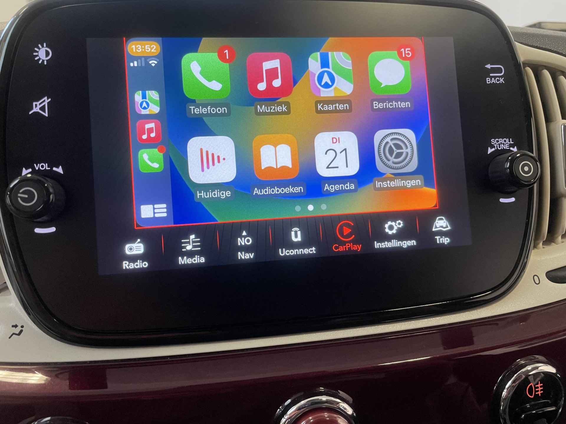 Fiat 500 1.0 Hybrid Lounge | CARPLAY | PDC | ORG.NL | - 18/35