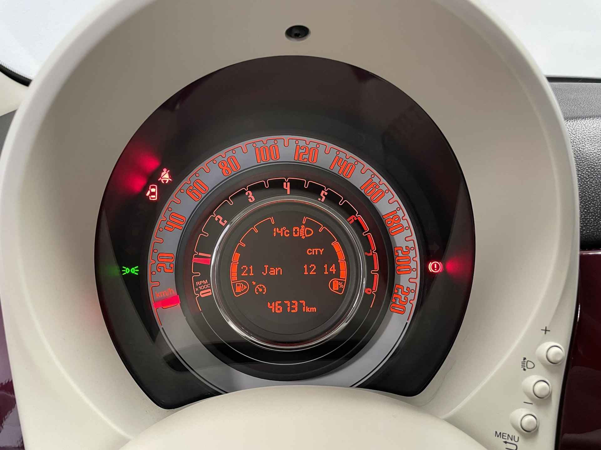 Fiat 500 1.0 Hybrid Lounge | CARPLAY | PDC | ORG.NL | - 30/35