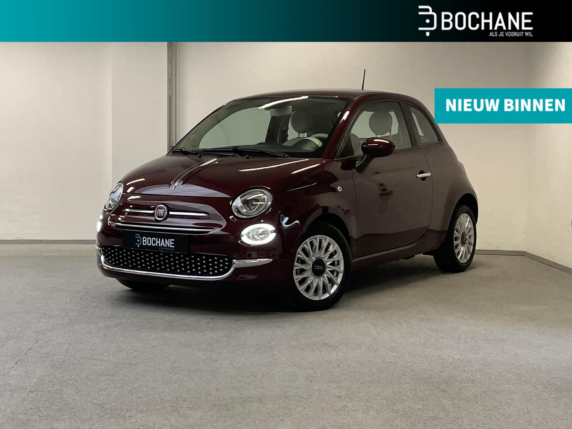 Fiat 500 1.0 Hybrid Lounge | CARPLAY | PDC | ORG.NL |