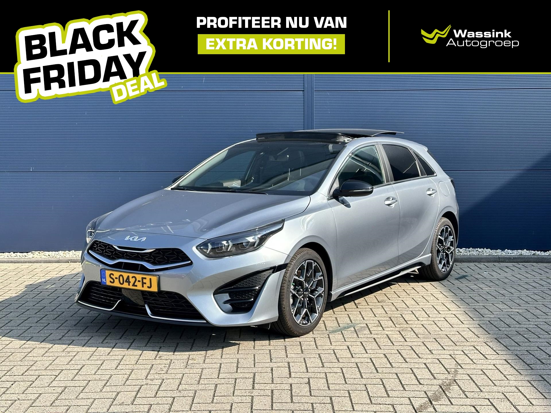 KIA Ceed 1.0 T-GDi 120pk GT-Line I Navigatie I Camera I Schuif kantel dak I Black Friday Deal