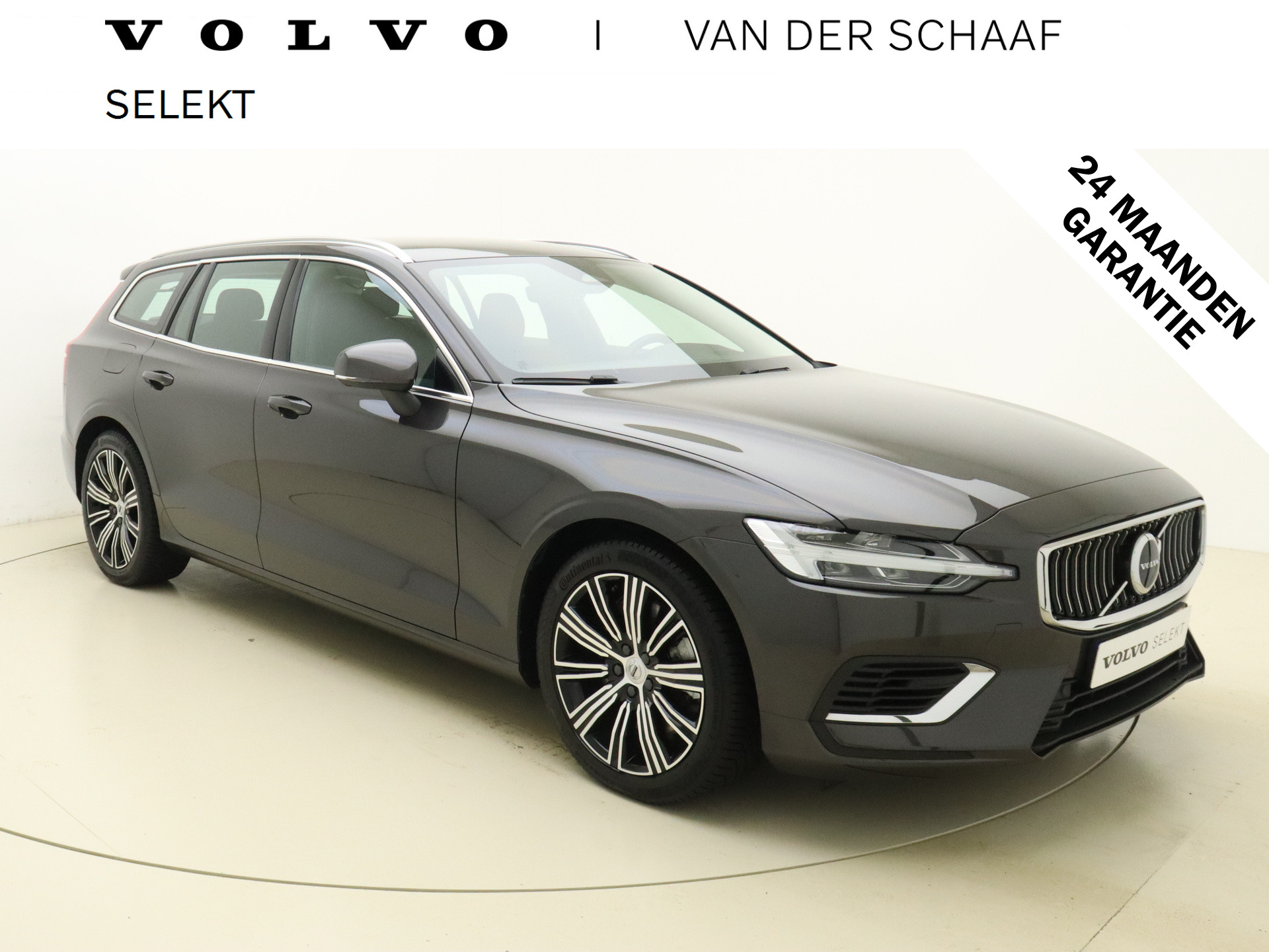 Volvo V60 T6 350pk Recharge AWD Core Bright / Adapt. Cruise / BLIS / Stoel + Stuurw. verwarming / PDC + CAM / 18'' / Elektr. Achterklep / DAB / bij viaBOVAG.nl