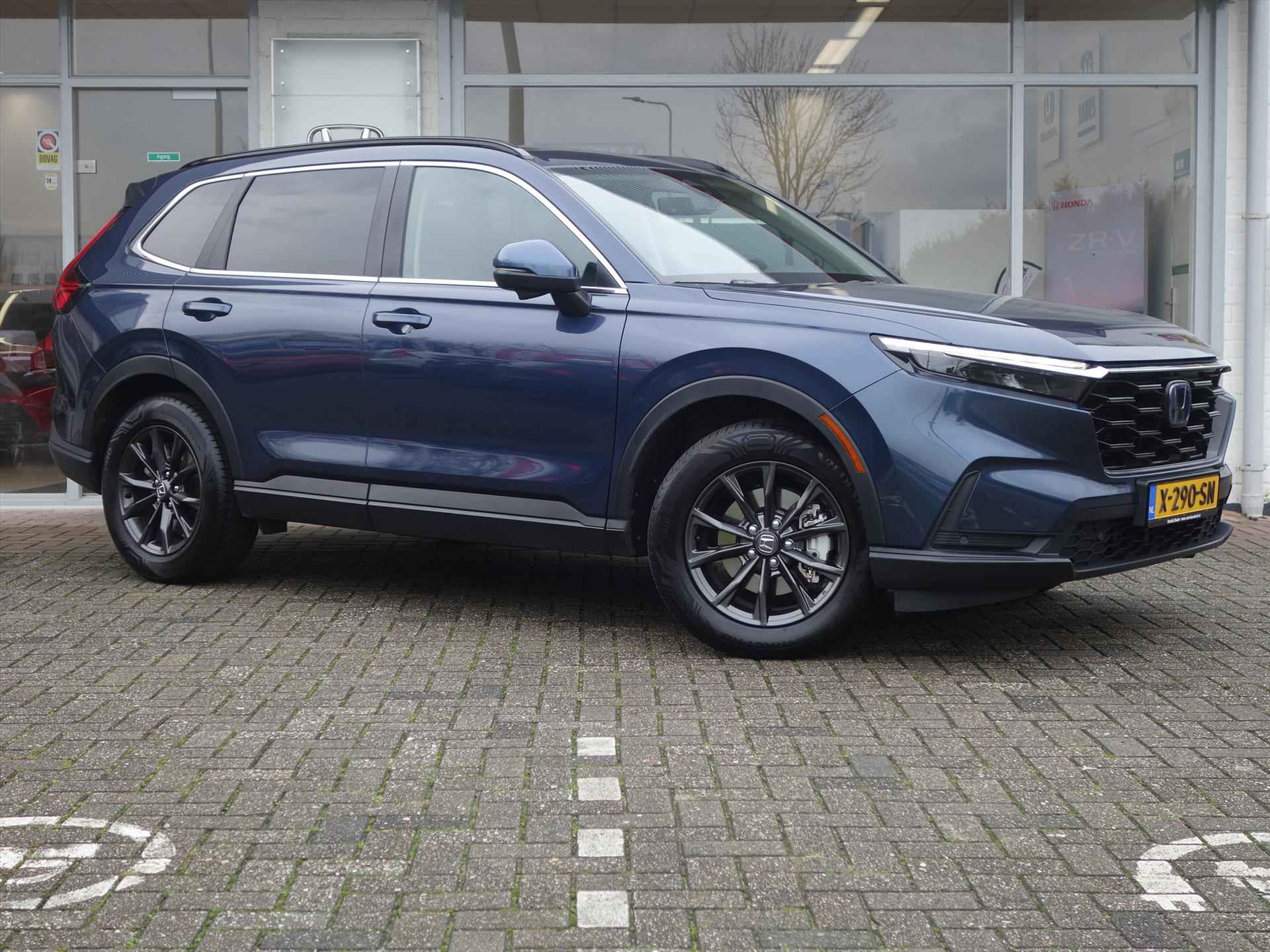 Honda CR-V 2.0 Full Hybrid 184pk Elegance | Panorama | Stoelverwarming | Stuurverwarming | Adap Cruise | All Seasonbanden | - 53/55