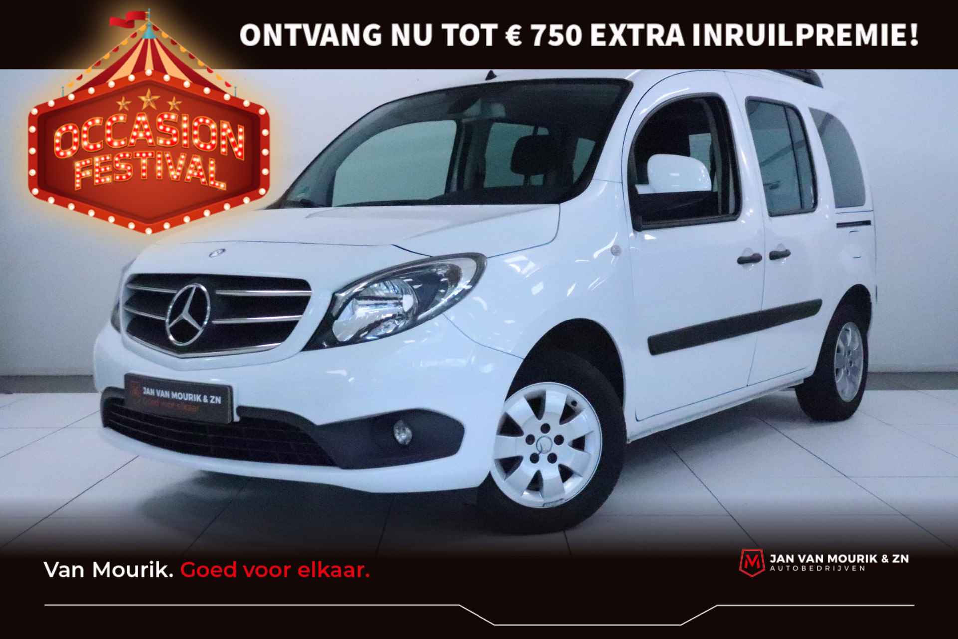 Mercedes-Benz Citan 112 Ambiente  | Navi | Clima | PDC | LMV | Stoelverwarming | Bluetooth | - 1/26