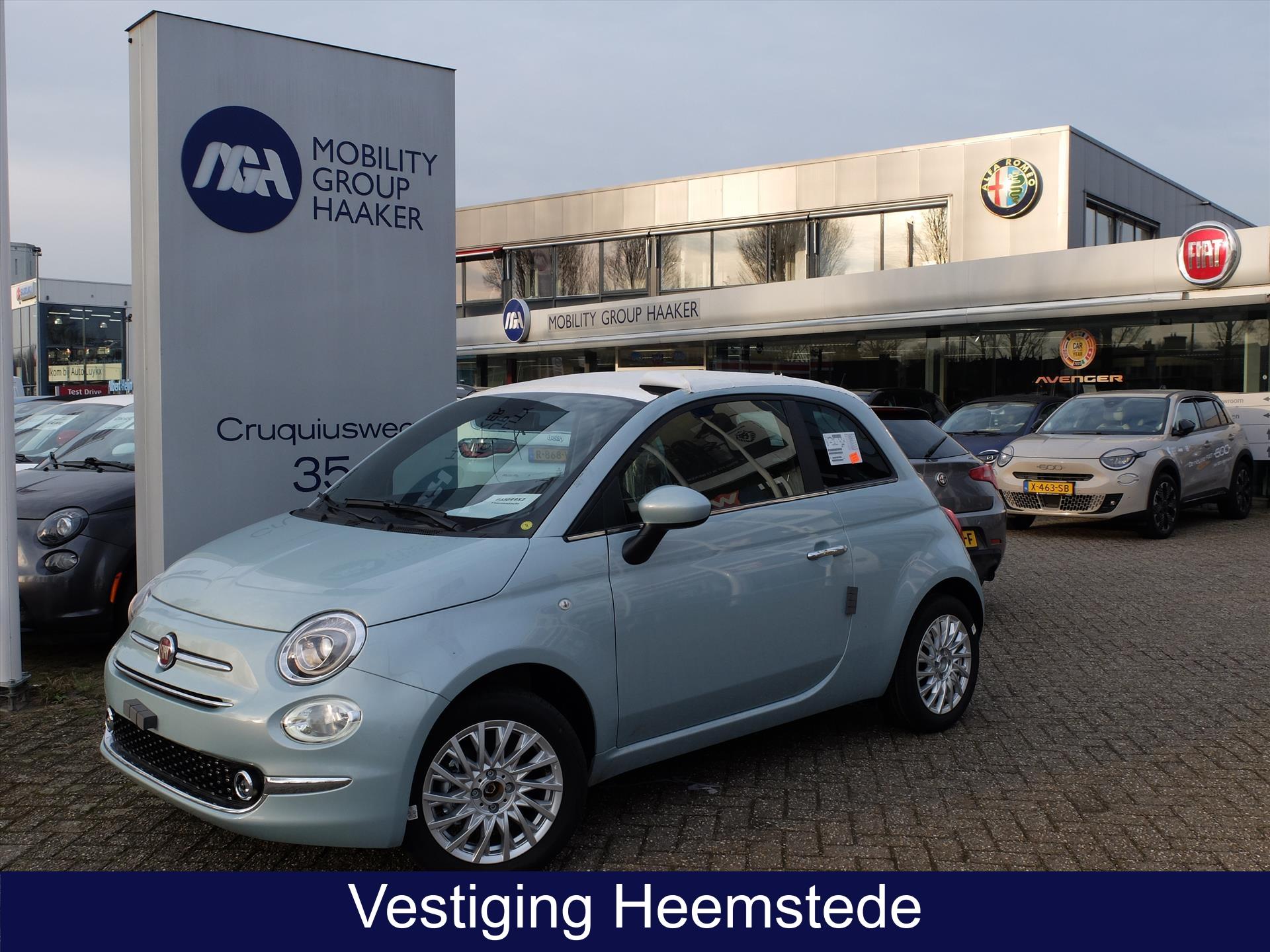 Fiat 500C Cabrio Dolcevita Hybride Carplay/Android Auto