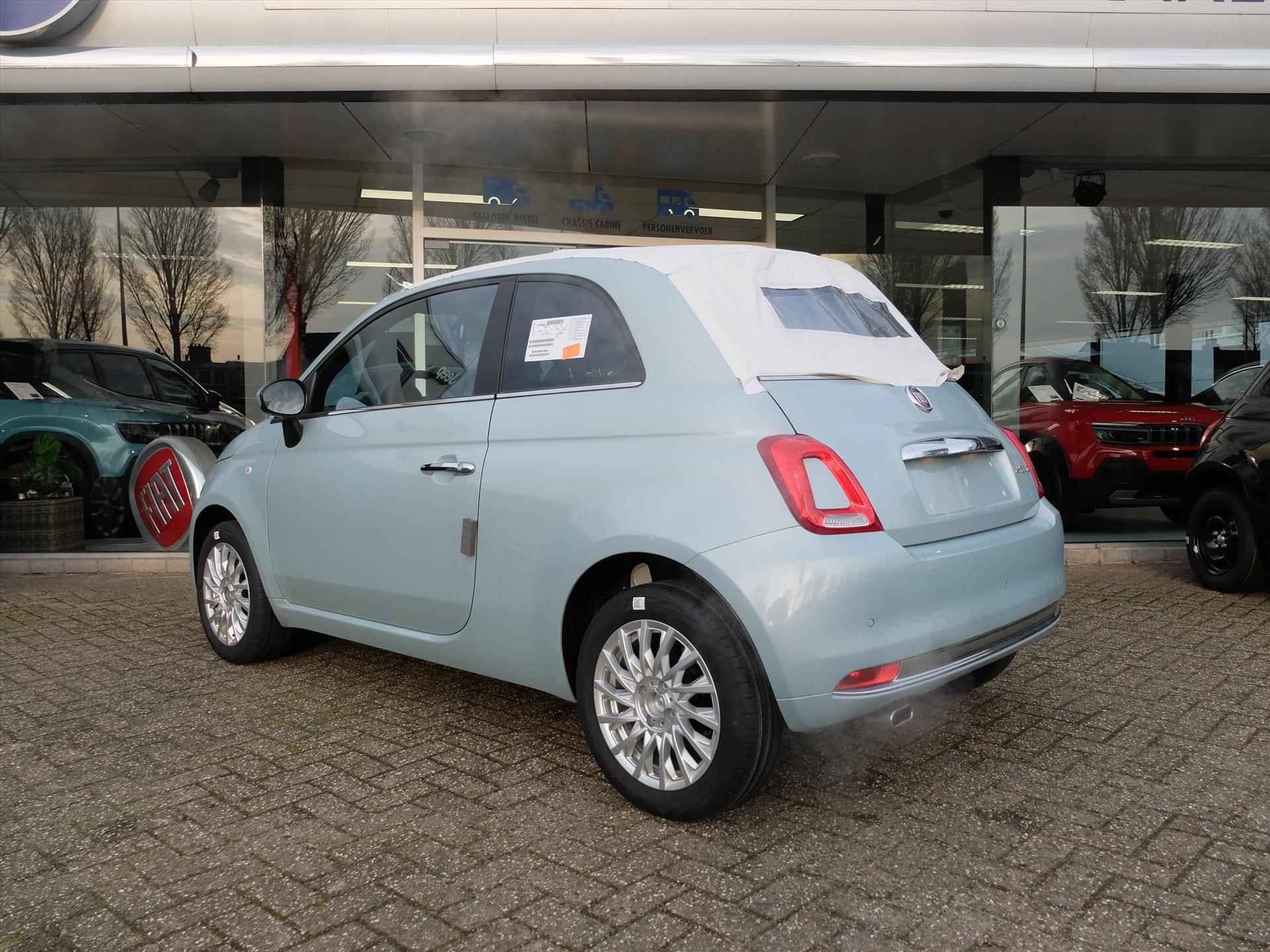 Fiat 500C Cabrio Dolcevita Hybride Carplay/Android Auto - 7/22