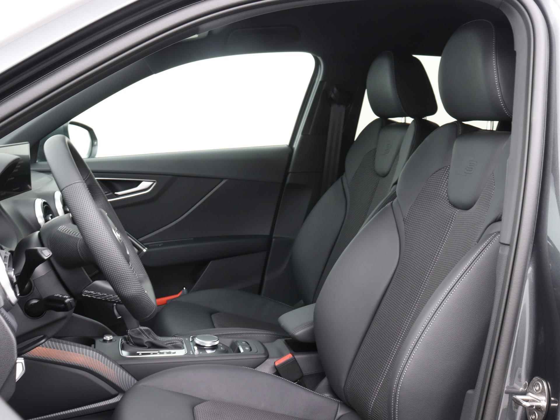 Audi Q2 35 TFSI S Edition 150 PK | Nieuw | Fabrieksgarantie | Automaat | Navigatie | Parkeersensoren | Apple Carplay | Android Auto | Stoelverwarming | Privacy glas | Optiekpakket zwart plus | Lichtpakket ambient light plus | - 8/21