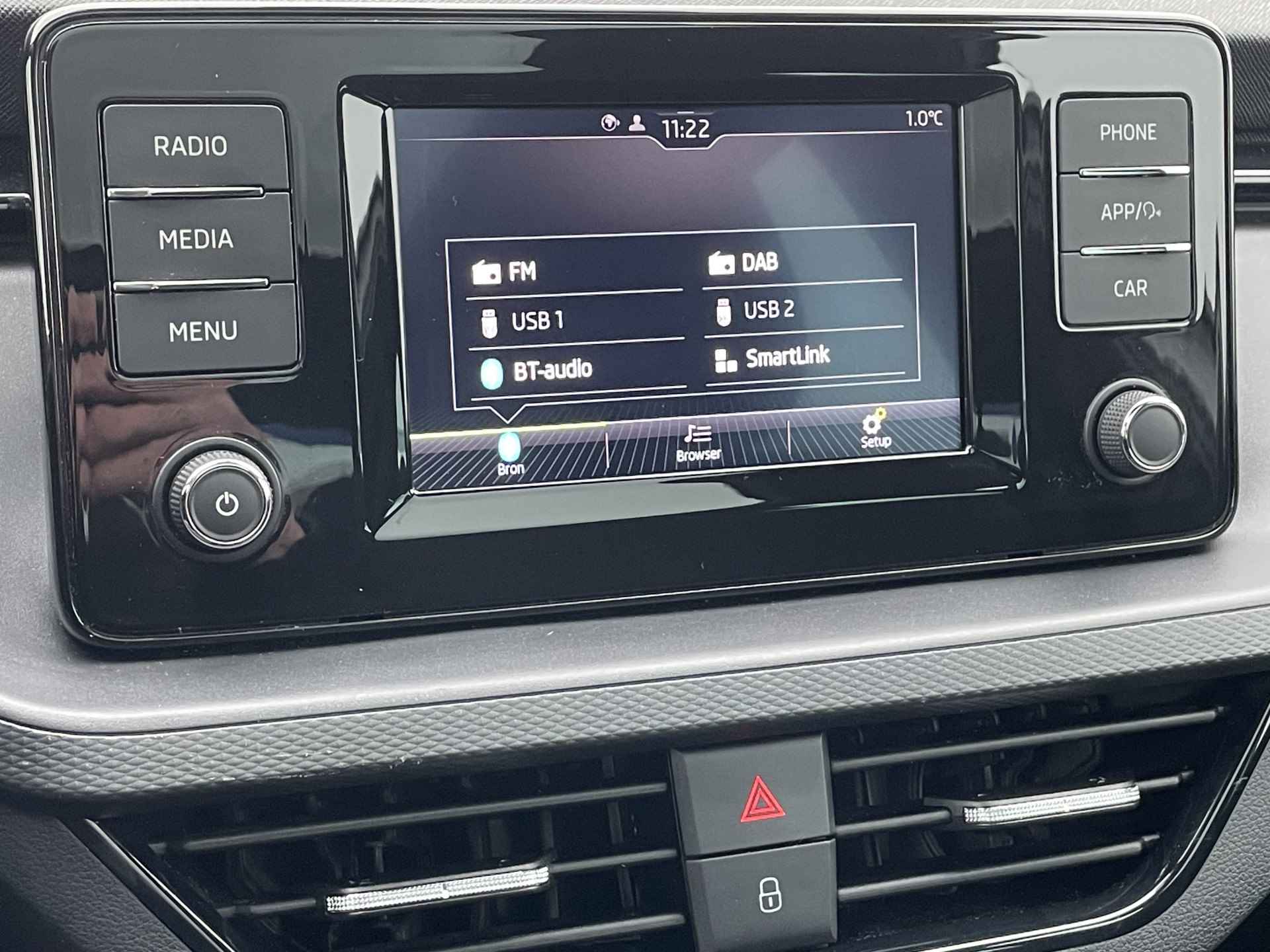 Škoda Scala 1.0 TSI Business Edition | Panoramadak | Camera | Carplay | Cruise Control | LED | Stoelverwarming | - 12/39