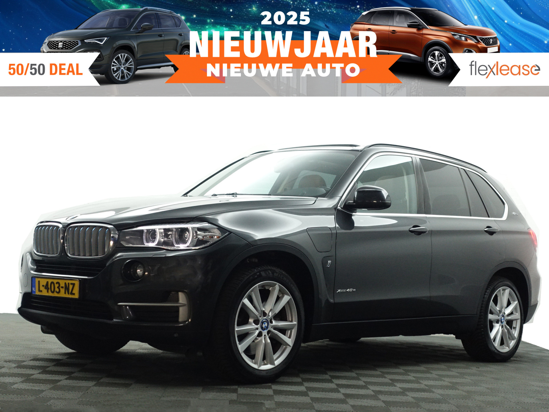 BMW X5 xDrive40e iPerformance High Executive Aut- Panodak, Memory, Head Up, Sfeerverlichting, 360 Camera