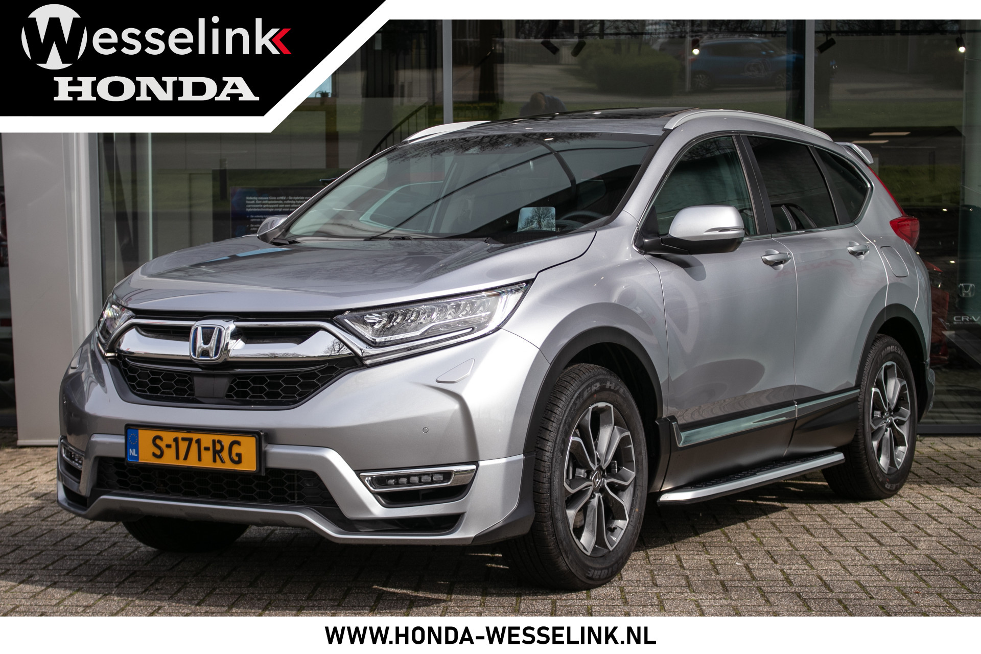 Honda CR-V 2.0 e:HEV AWD Executive -All in rijklaarprijs | Aero pack | Schuif-/kanteldak | Navi bij viaBOVAG.nl