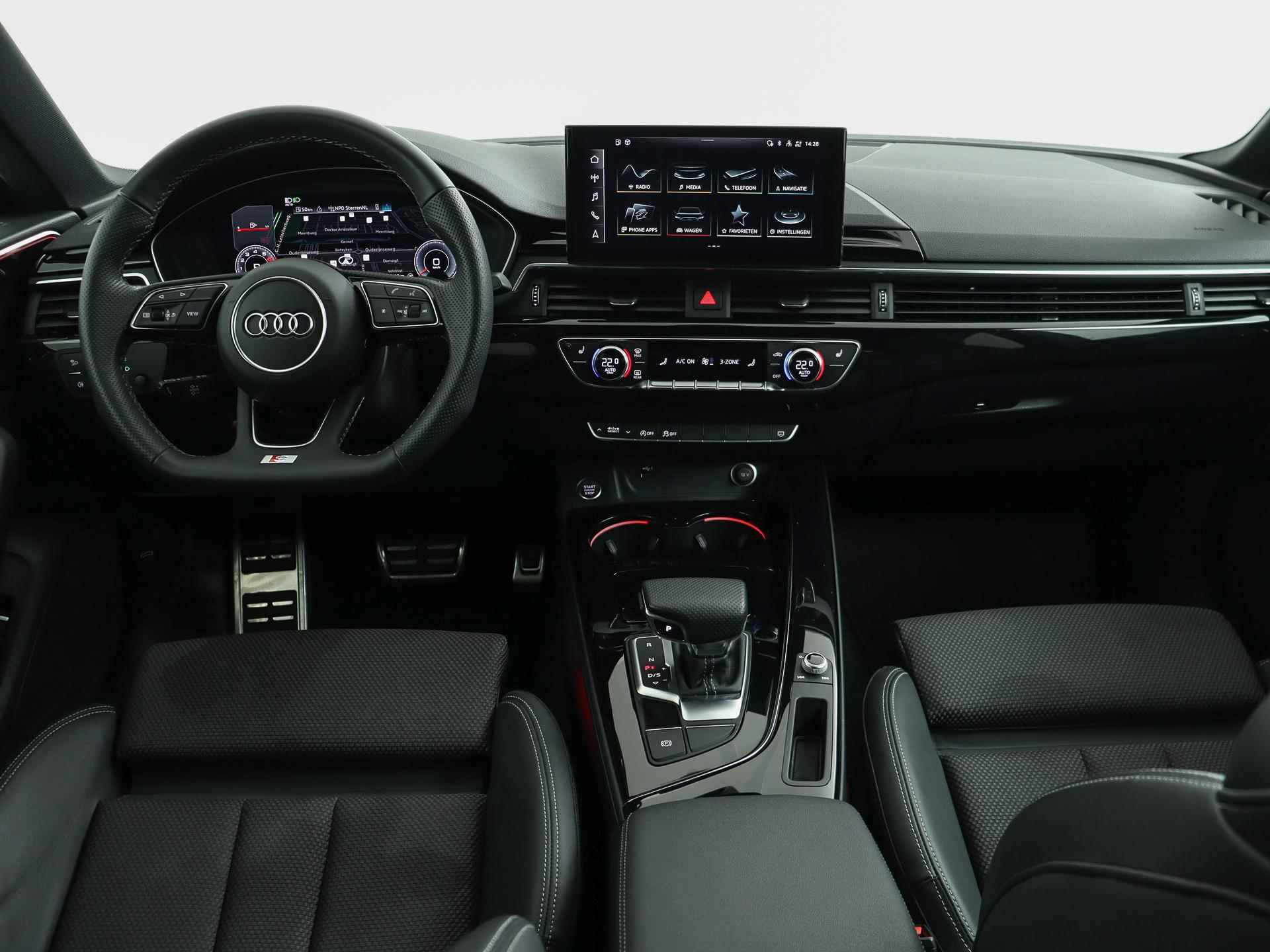 Audi A5 Sportback 35 TFSI S edition Competition | Matrix LED | Optiek Zwart | Apple CarPlay | Parkeerhulp | LED | 19" | Stoelverwarming | S-Line | - 4/54