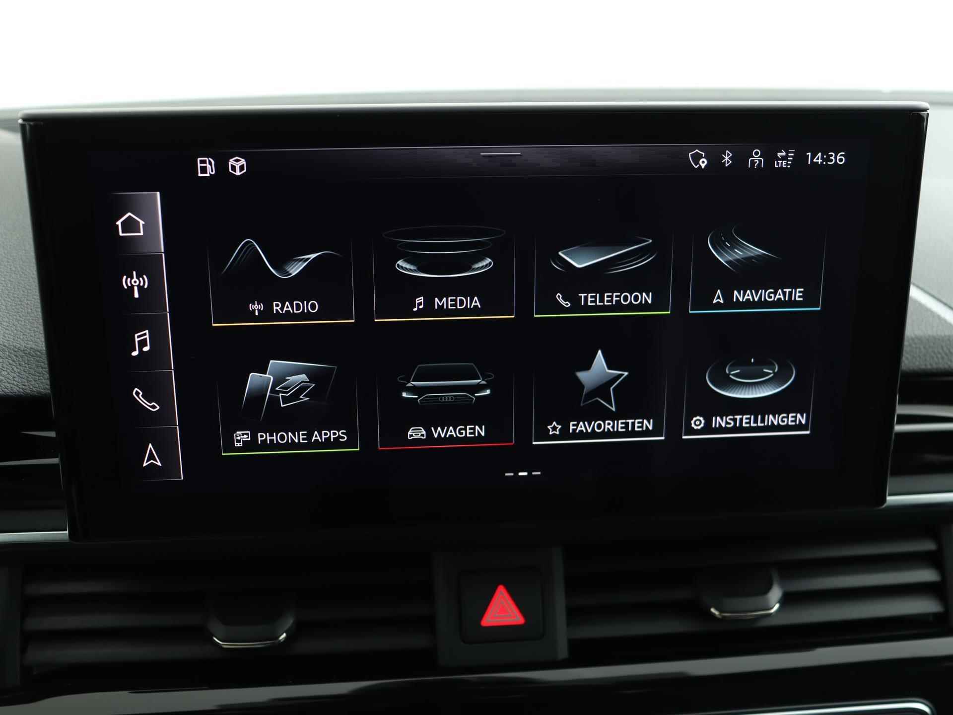 Audi A5 Sportback 35 TFSI S edition Competition | Matrix LED | Optiek Zwart | Apple CarPlay | Parkeerhulp | LED | 19" | Stoelverwarming | S-Line | - 35/54