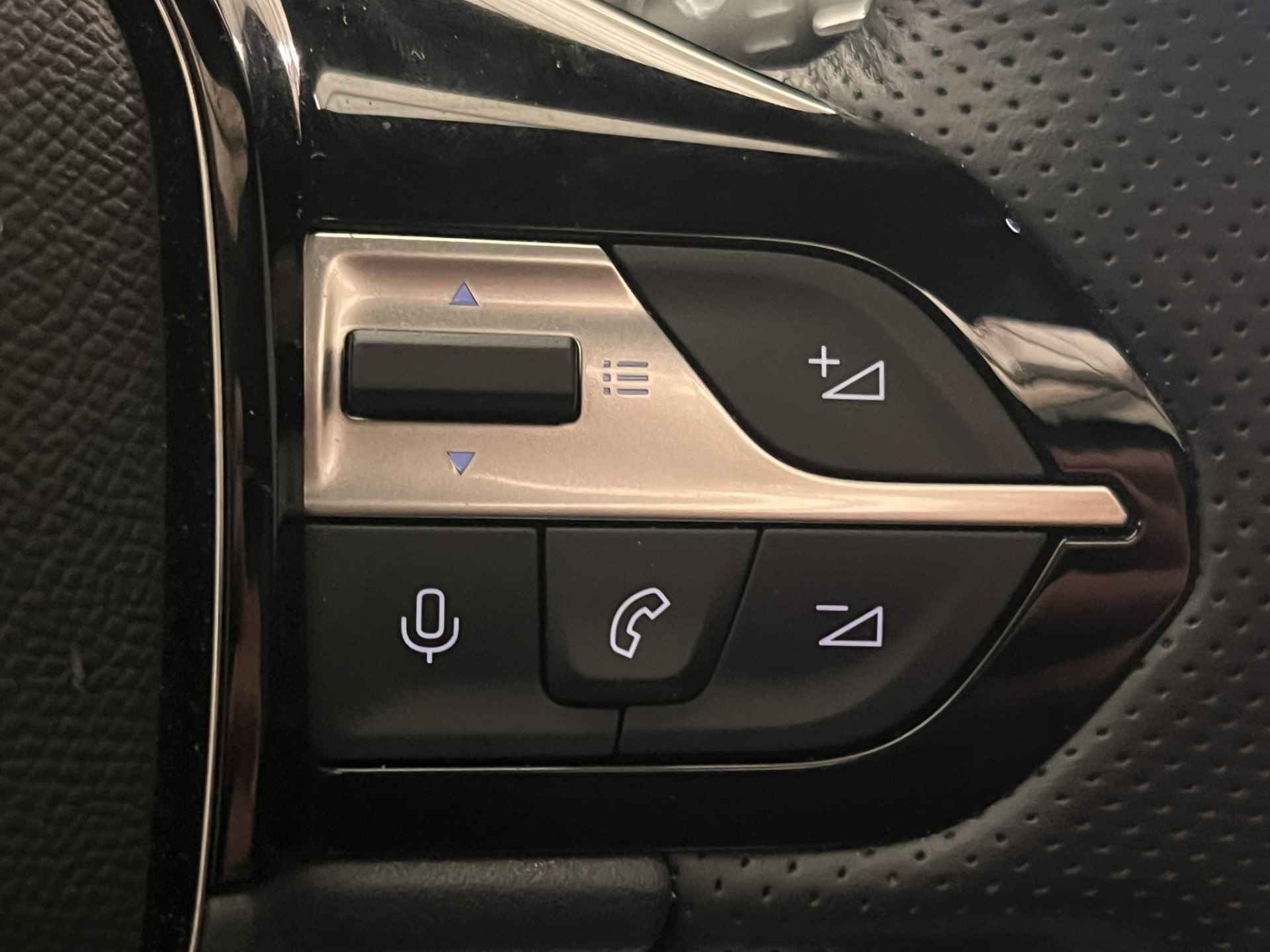 Peugeot 308 SW 1.6 180PK Hybrid GT | Panoramadak | Trekhaak | Elek.Stoel | Geheugen | Massage | Alcantara/Leder | Elek.Klep | 360 Camera | Stoelverwarming | Stuurverwarming | Carplay | Navigatie | Dode hoek | Bluetooth | - 19/39