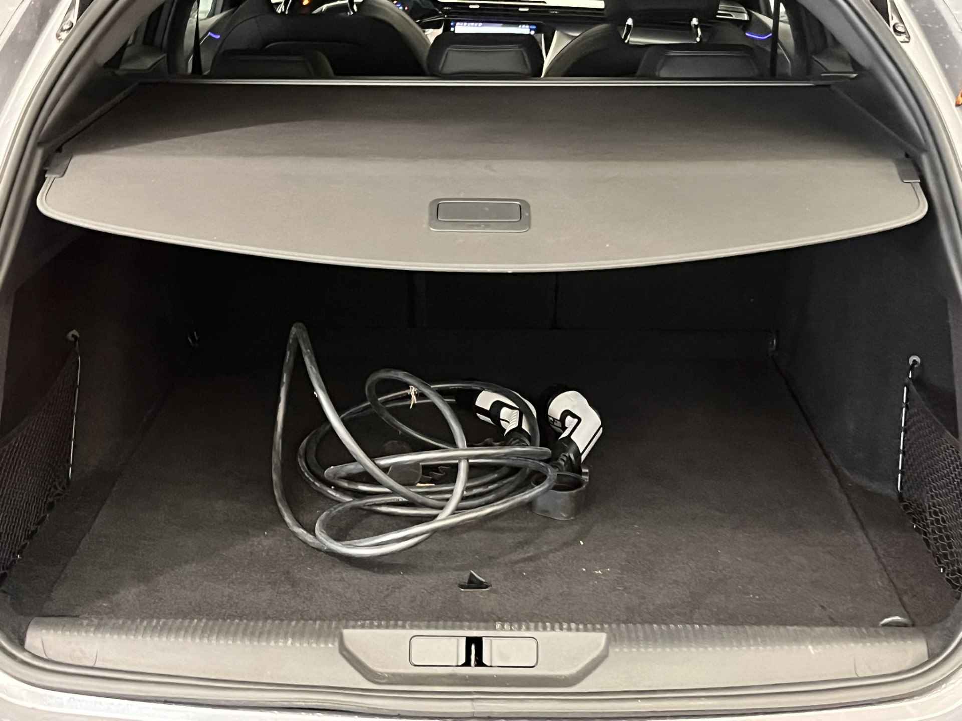 Peugeot 308 SW 1.6 180PK Hybrid GT | Panoramadak | Trekhaak | Elek.Stoel | Geheugen | Massage | Alcantara/Leder | Elek.Klep | 360 Camera | Stoelverwarming | Stuurverwarming | Carplay | Navigatie | Dode hoek | Bluetooth | - 37/39