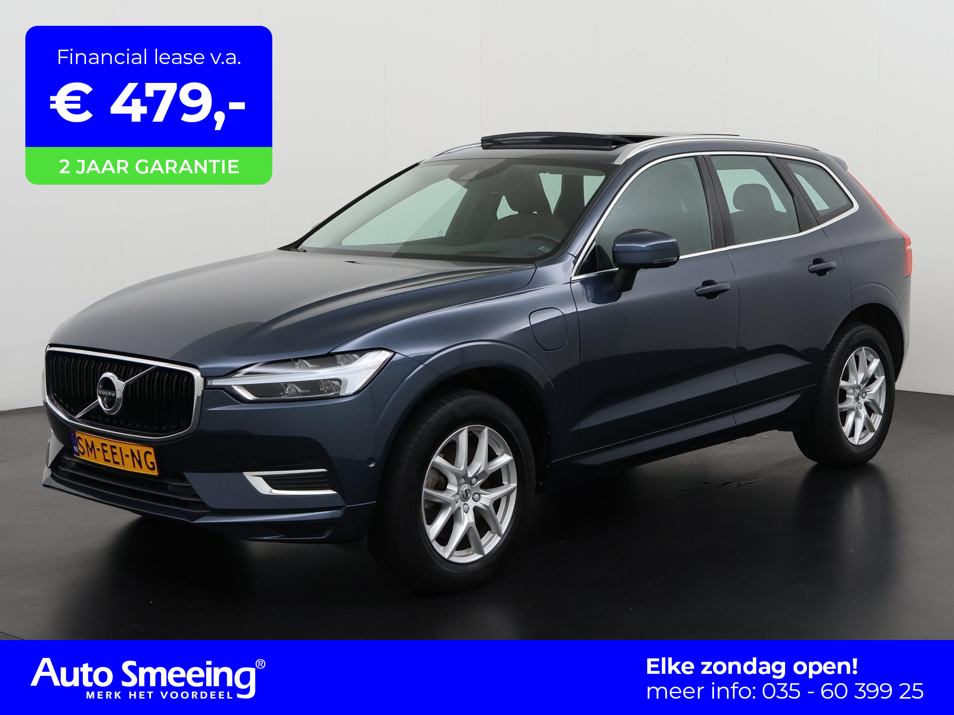 Volvo XC60 2.0 T8 Recharge AWD Luxury Line | Leder | Panoramadak | Head Up | 360 Camera | Zondag Open!