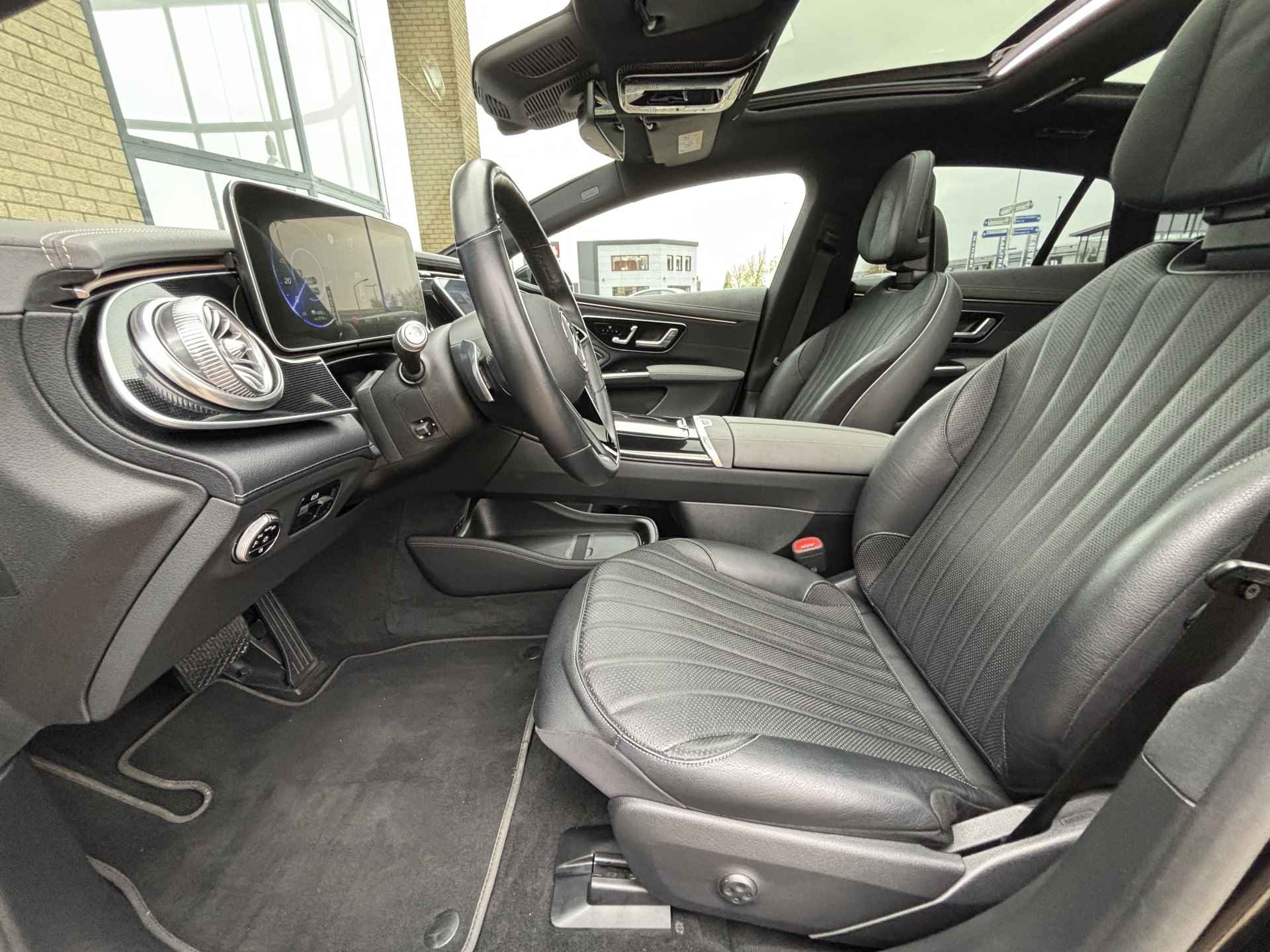 Mercedes-Benz EQS 350 Luxury Line 90 kWh-ACCU CERT. -PANORAMA-LUCHTVERING-MEMORY-ACC-COMPLEET - 9/27