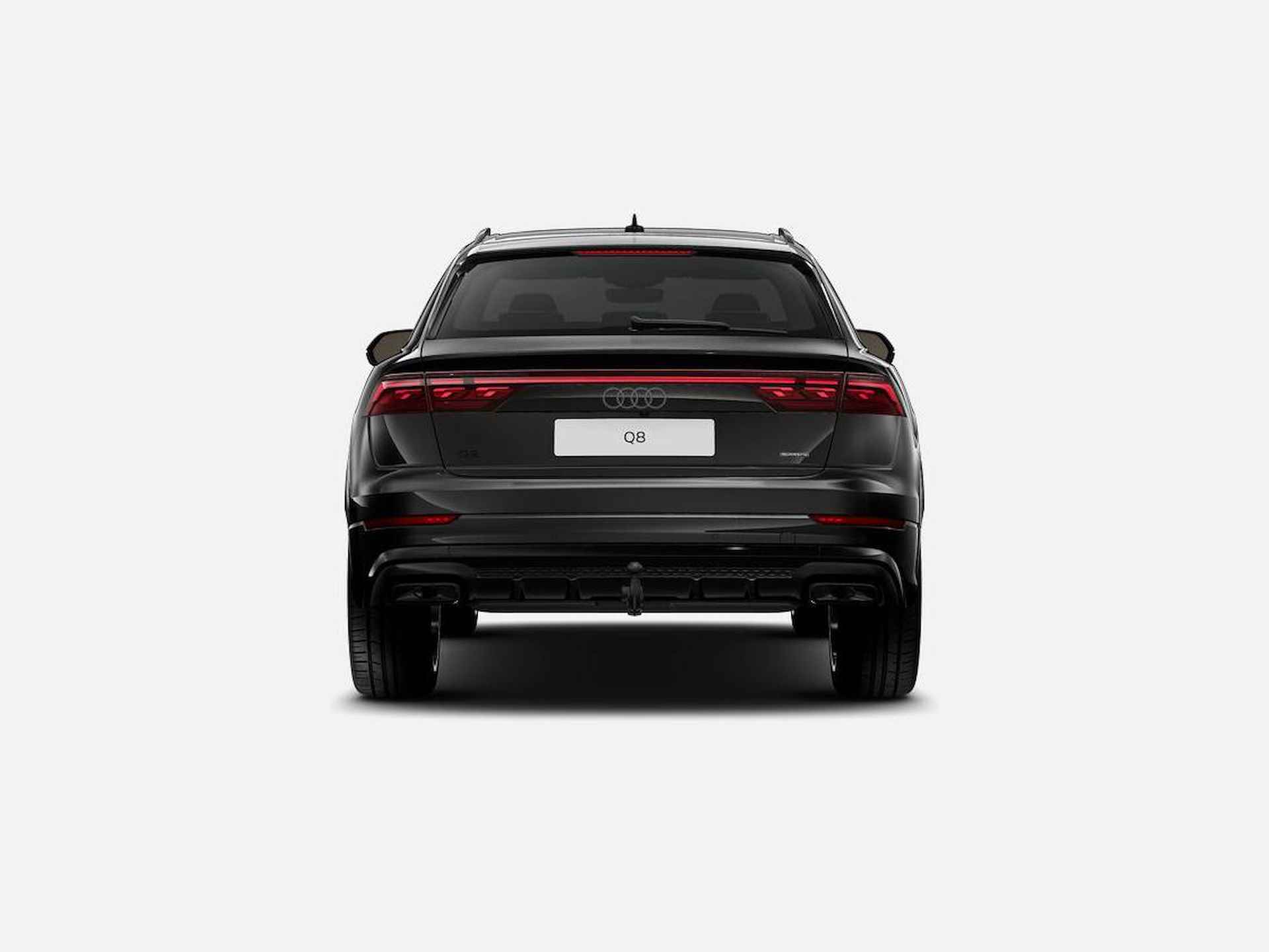 Audi Q8 55 TFSI e quattro Pro Line S 394 pk · HD Matrix + Audi Laserlicht · Glazen Panoramadak · Digitale OLED achterlichten · Interieur carbon · Comfortsleutel - 7/8