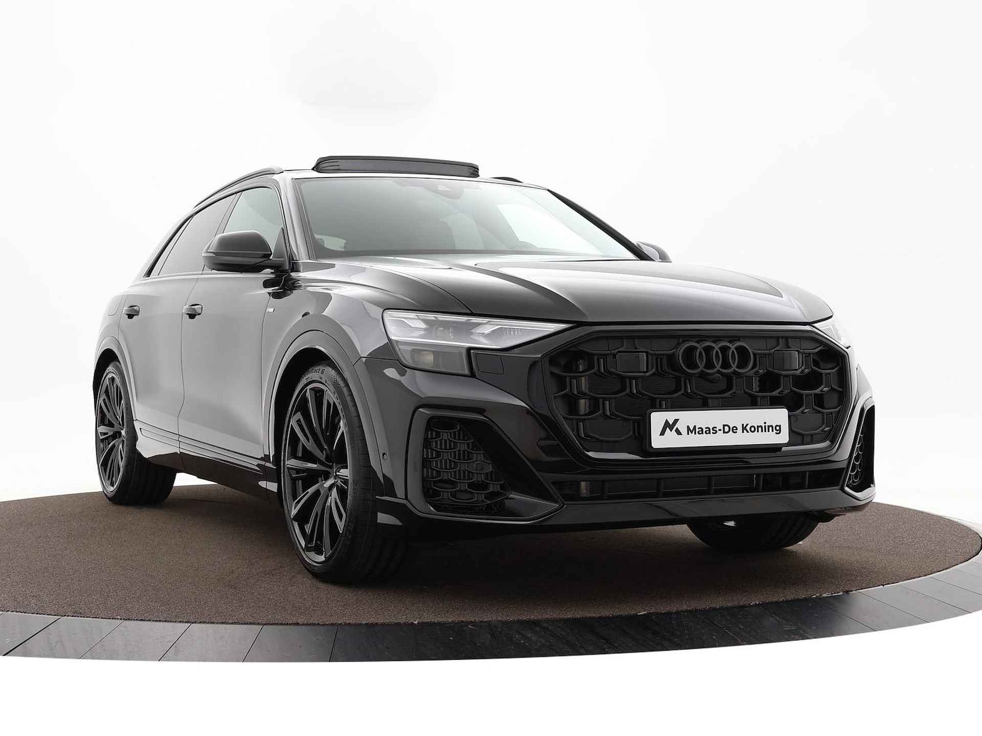 Audi Q8 55 TFSI e quattro Pro Line S 394 pk · HD Matrix + Audi Laserlicht · Glazen Panoramadak · Digitale OLED achterlichten · Interieur carbon · Comfortsleutel - 22/44