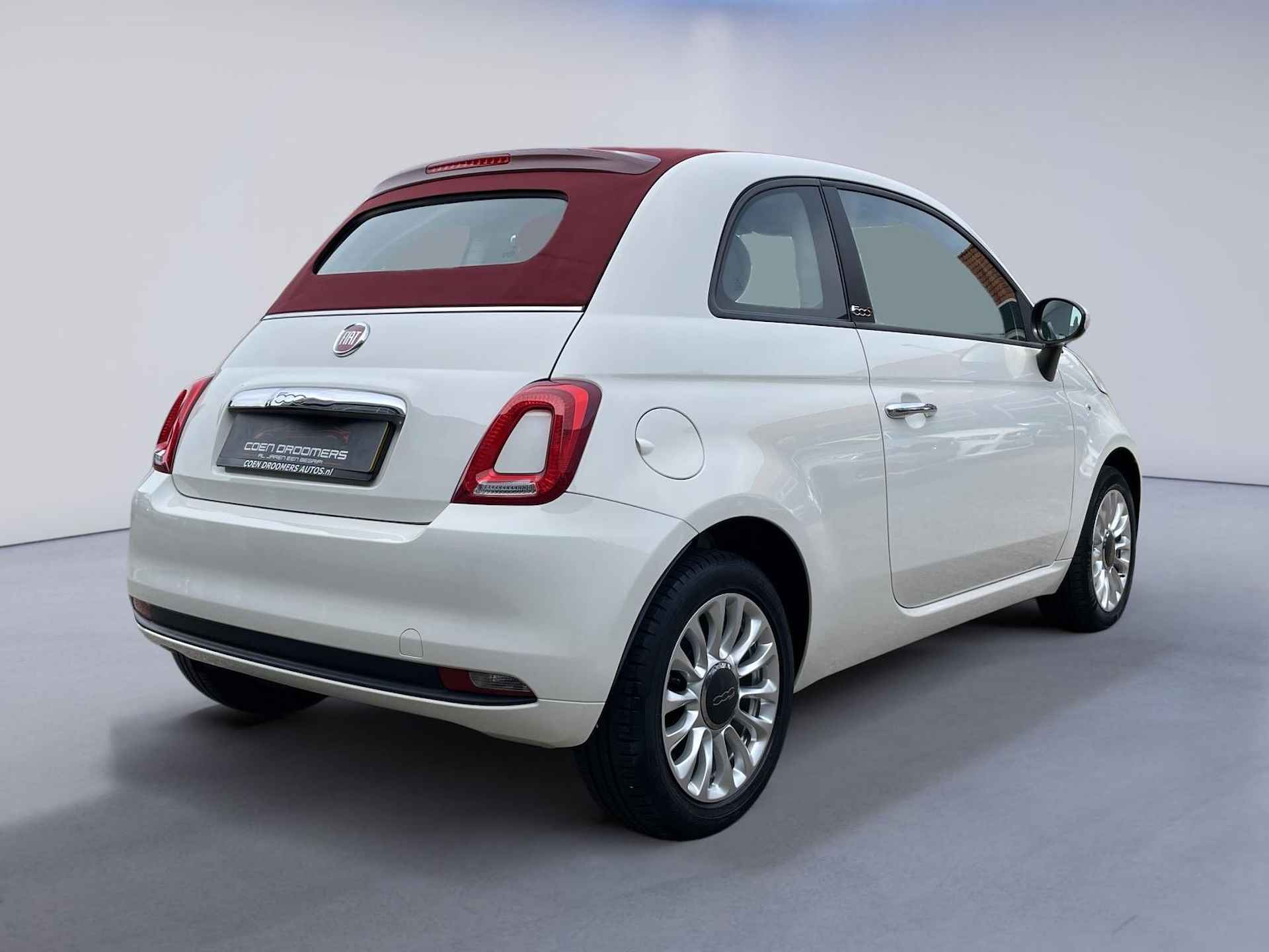 Fiat 500 C 0.9 TwinAir Turbo Popstar Cabrio /AppleCarplay / Airco / Isofix / Bluetooth / Radio-CD / (MET GARANTIE*) - 6/31