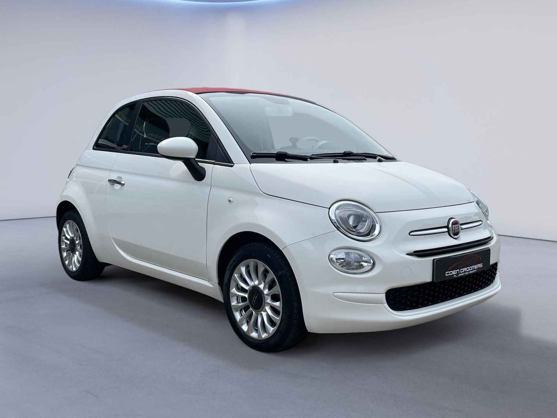 Fiat 500 C 0.9 TwinAir Turbo Popstar Cabrio /AppleCarplay / Airco / Isofix / Bluetooth / Radio-CD / (MET GARANTIE*) - 8/31