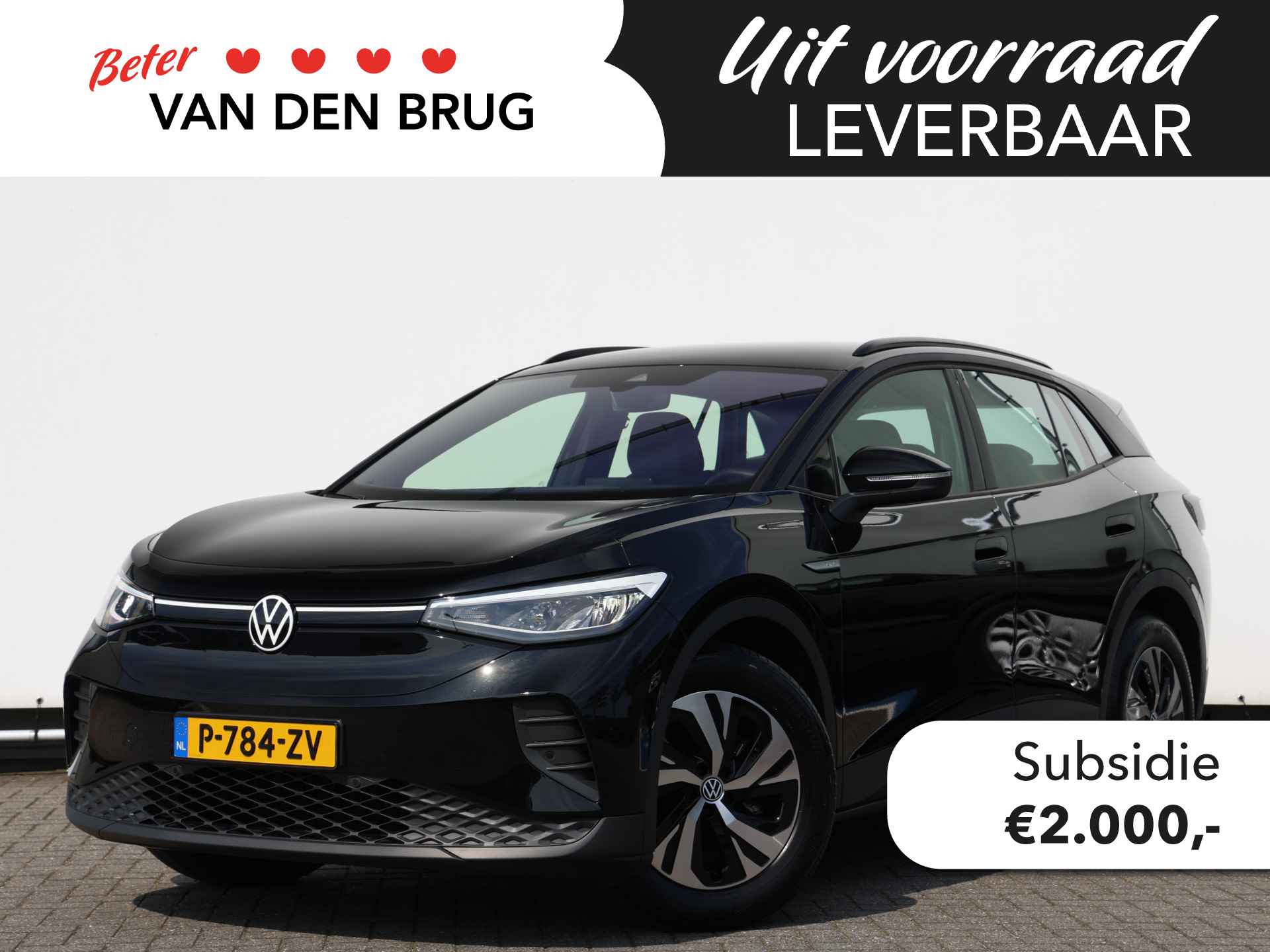 Volkswagen ID.4 Pure 125 kW / 170 pk SUV Elektrische aandrijving | Warmtepomp | Stoel/Stuur verwarming | Navigatie | DAB+ | Camera - 1/46