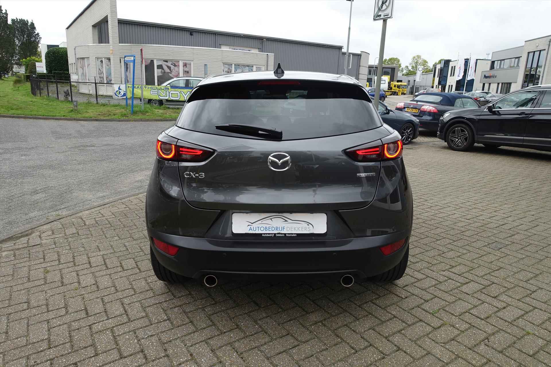 MAZDA Cx-3 2.0 SKYACTIV-G 121pk AUT Comfort | 18'' | HALF LEDER | LED | PDC - 6/26