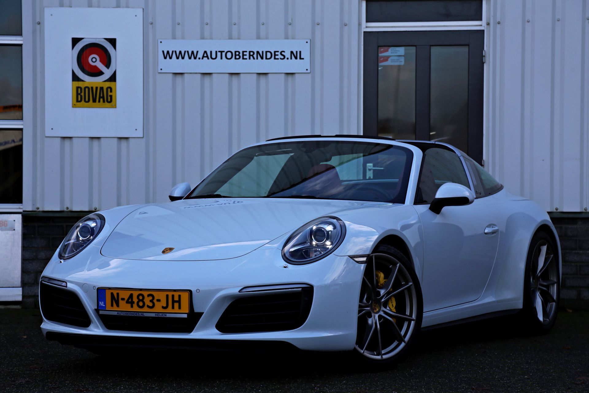 Porsche 911 3.0 Targa 4 370PK Aut. 991.2 *Perfect Porsche Onderh.*Sportuitlaat/ACC/Bose/Stoelverw./Stuurwielverw./Camera/LED/Bi-Xenon/20 inc bij viaBOVAG.nl