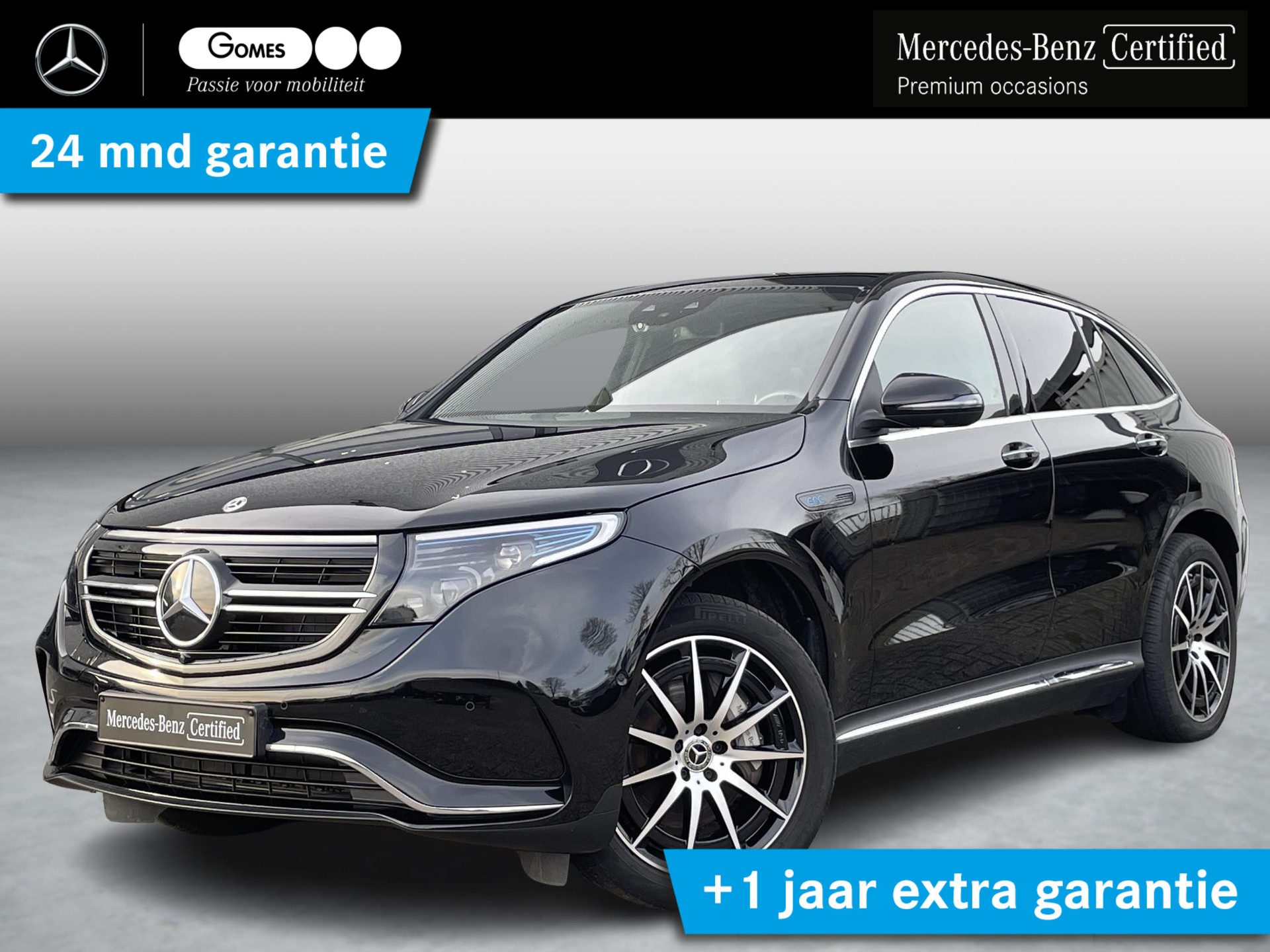 Mercedes-Benz EQC 400 4MATIC | Schuifdak | Memory | Head-Up Display bij viaBOVAG.nl