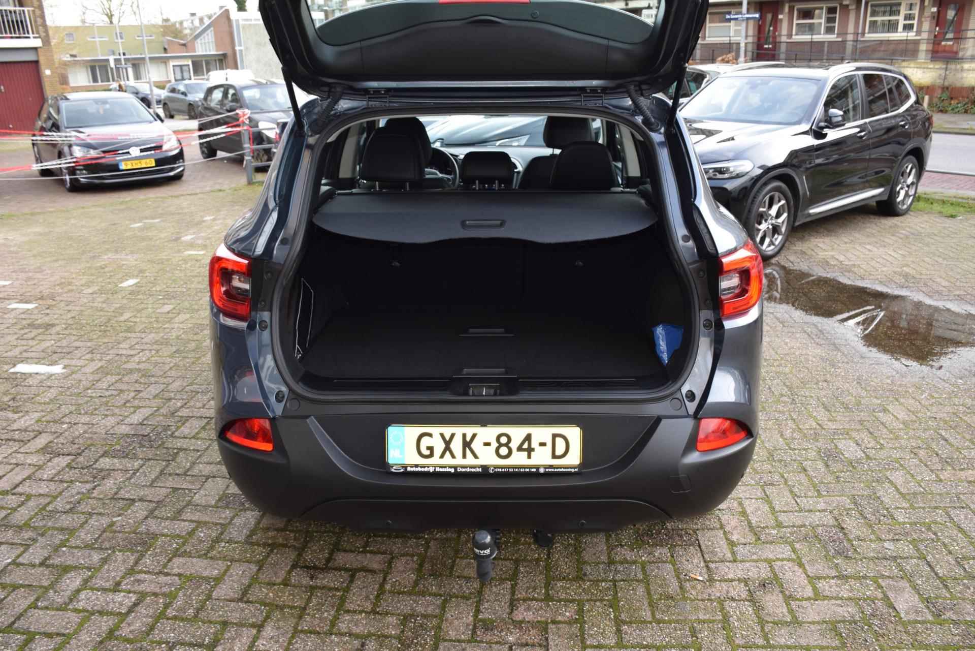 Renault KADJAR 1.3 LIMITED uitvoering : Led, Achteruitrij camera, Half lederen stoelen, Cruise control, Navi, AFNEEMBARE TREKHAAK - 45/66