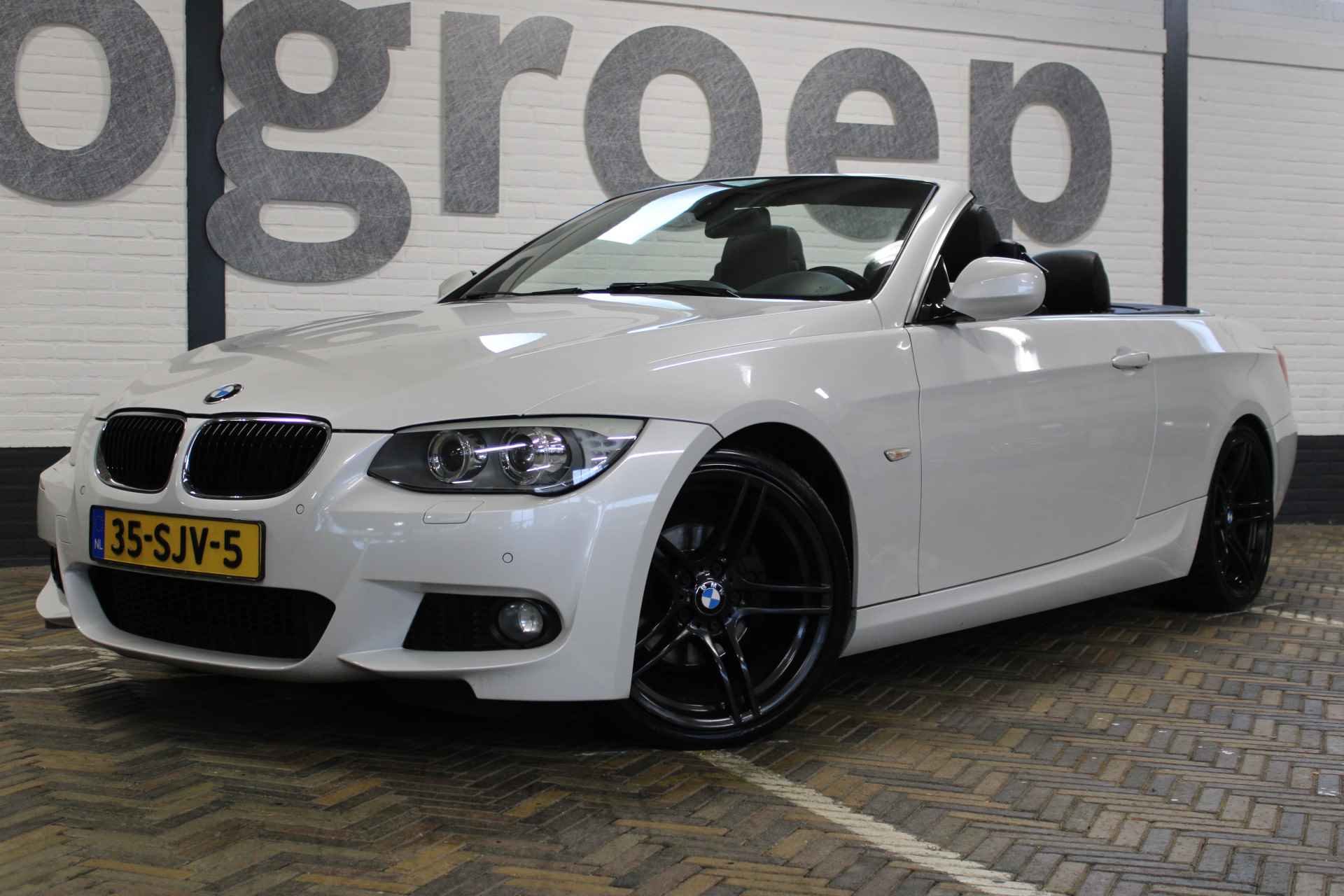 BMW 3 Serie Cabrio 320i Sport Edition M-sport | Hard top | Cruise control | Climate control | Bluetooth | M-sport pakket | Harman/Kardon audio | Memory seat | Parelmoer | - 5/66