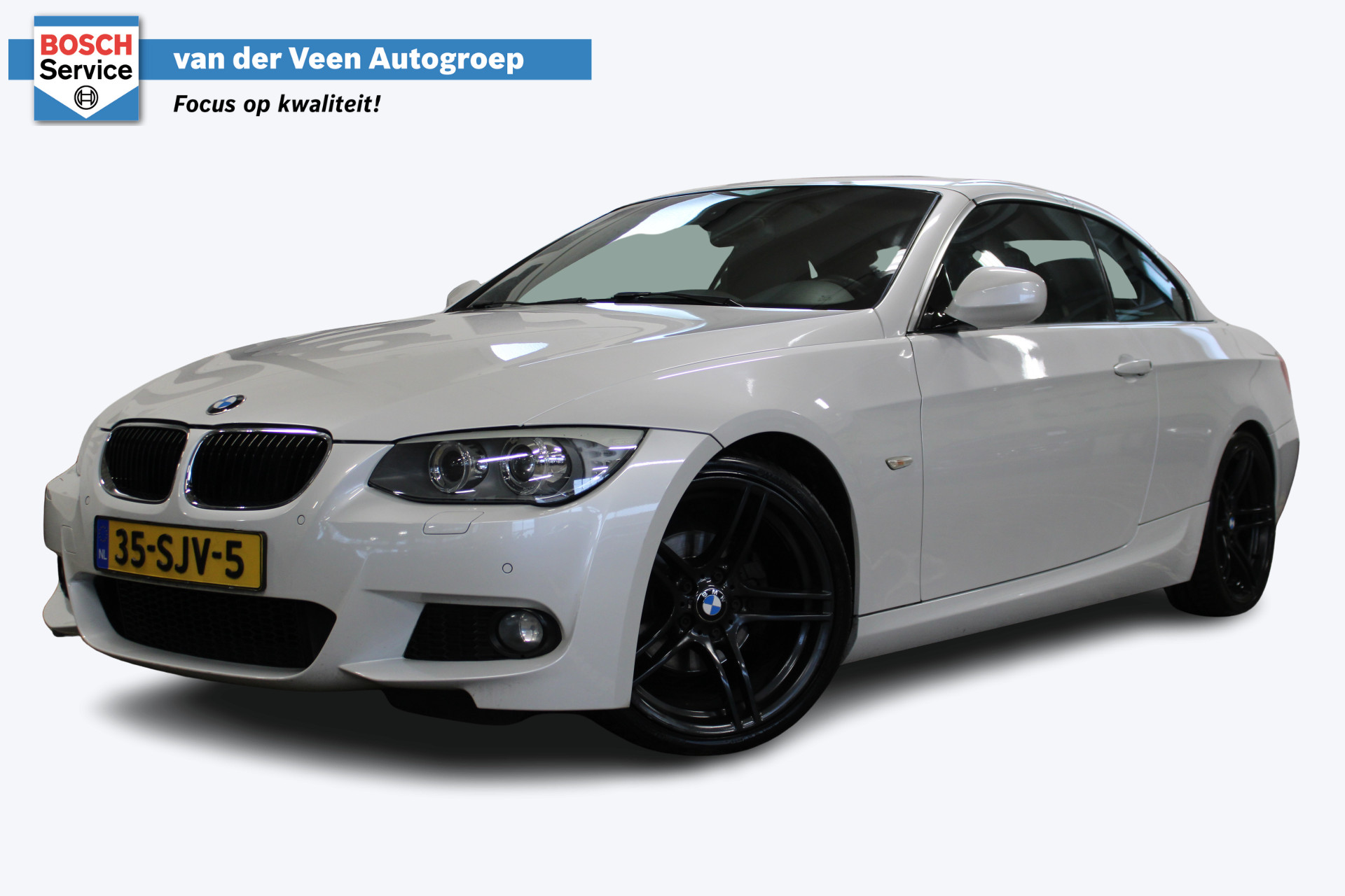 BMW 3 Serie Cabrio 320i Sport Edition M-sport | Hard top | Cruise control | Climate control | Bluetooth | M-sport pakket | Harman/Kardon audio | Memory seat | Parelmoer |