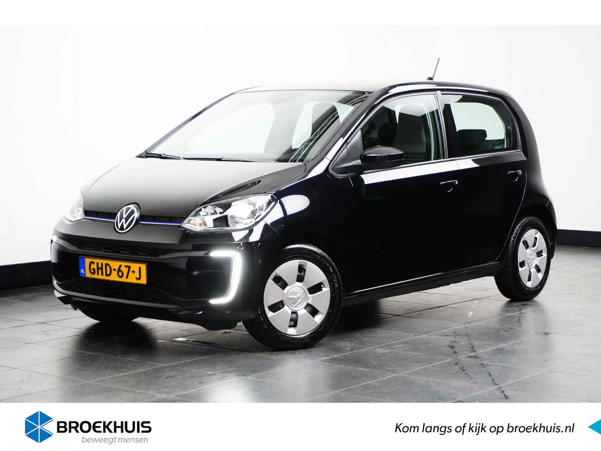 Volkswagen e-Up! 82 PK | Snellader! | BTW! | Clima | LED Dagrij | Bluetooth | 5-deurs | Centrale Vergrendeling | 260km Actieradius WLTP | - 1/16