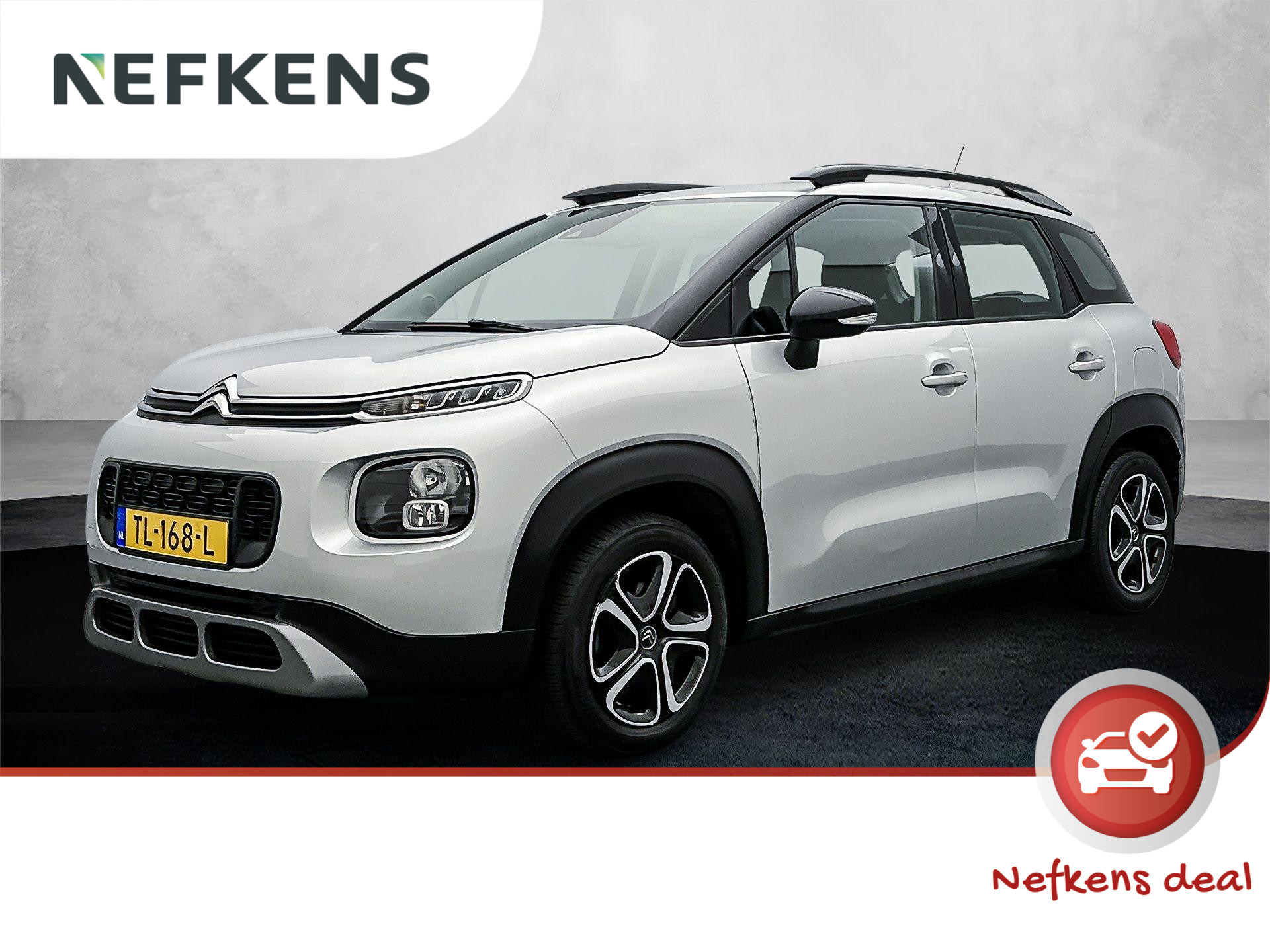 Citroen C3 Aircross SUV Feel 110 pk Automaat | Navigatie | Parkeersensoren Achter | LED Dagrijverlichting | Lederen Stuurwiel | Mistlampen Voor | Start/Stop Systeem | Airco | Cruise Control | Buitenspiegels Elektrisch Verstel -en Verwarmdbaar |