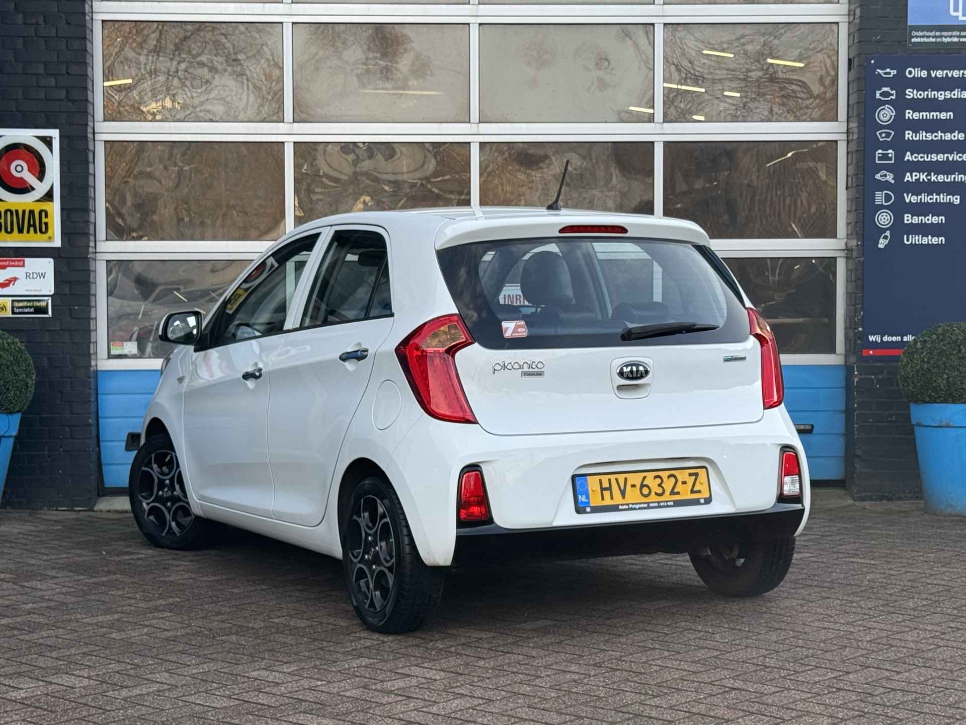 Kia Picanto 1.2 CVVT DynamicLine | Bluetooth | Climate Control | Cruise Control | Rijklaar + 12 Maand BOVAG Garantie - 4/35