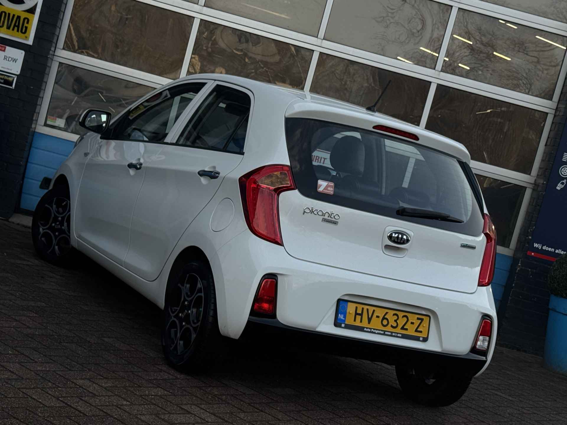 Kia Picanto 1.2 CVVT DynamicLine | Bluetooth | Climate Control | Cruise Control | Rijklaar + 12 Maand BOVAG Garantie - 24/35