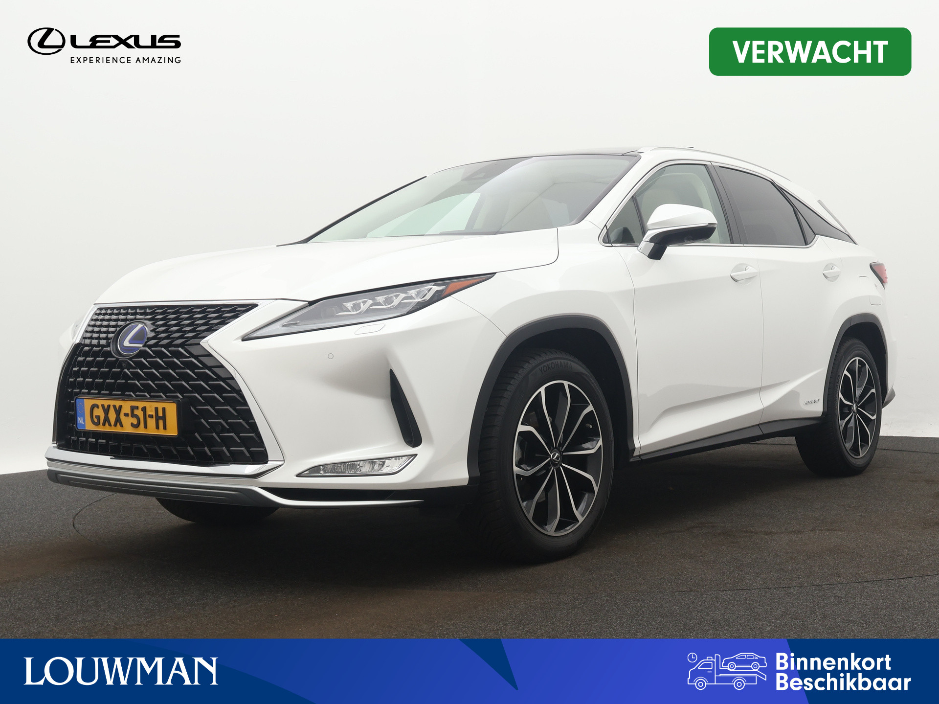 Lexus RX 450H President Line Limited | Panoramadak | Mark Levinson | Stoelverwarming + -verkoeling | 360 Camera |