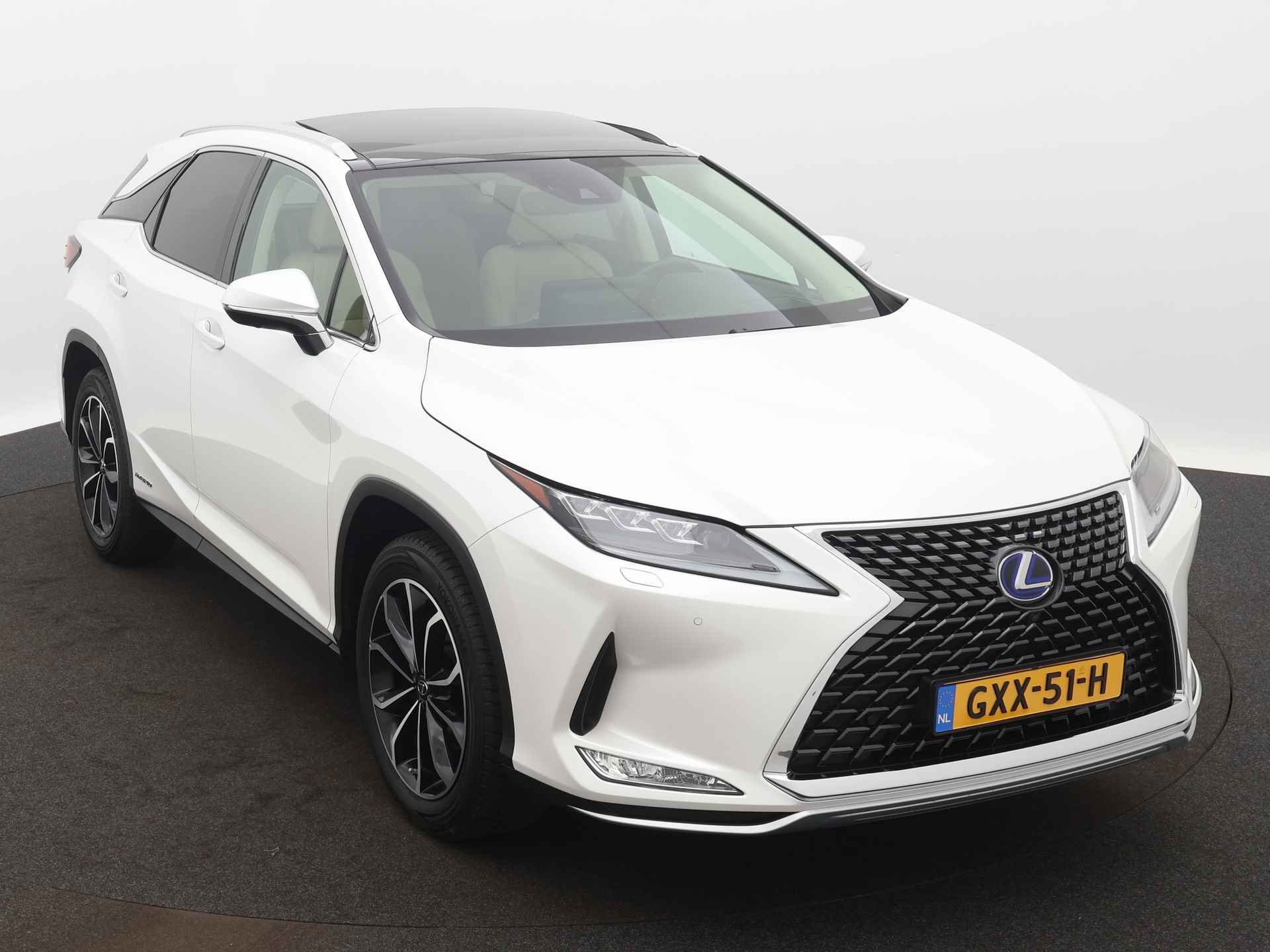 Lexus RX 450H President Line Limited | Panoramadak | Mark Levinson | Stoelverwarming + -verkoeling | 360 Camera | - 30/50