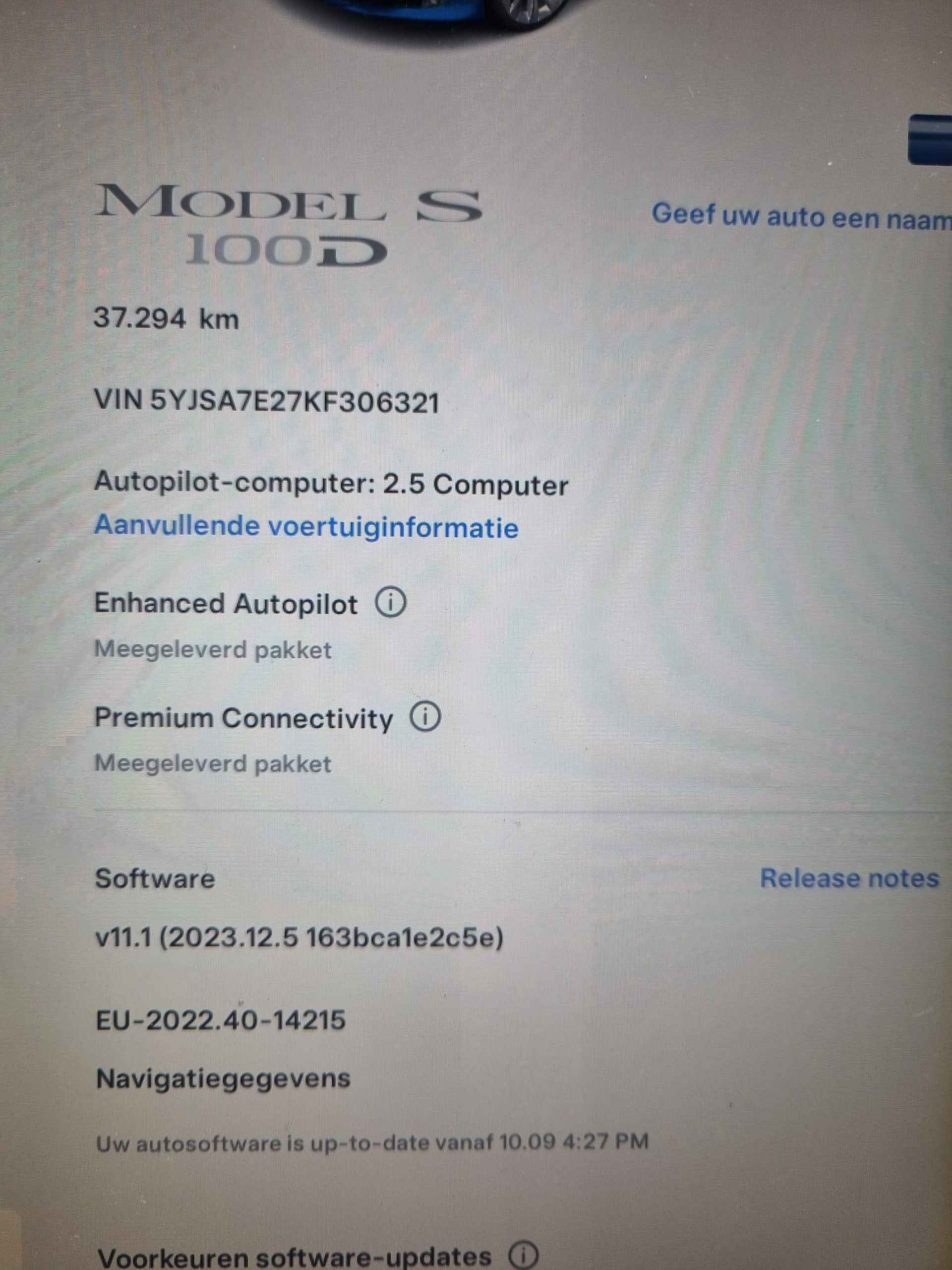 Tesla Model S 100D / AP 2.5 / Cold Climate Package / Enhanced AP / Vol leder / 37294 km!!! / BTW auto - 7/23