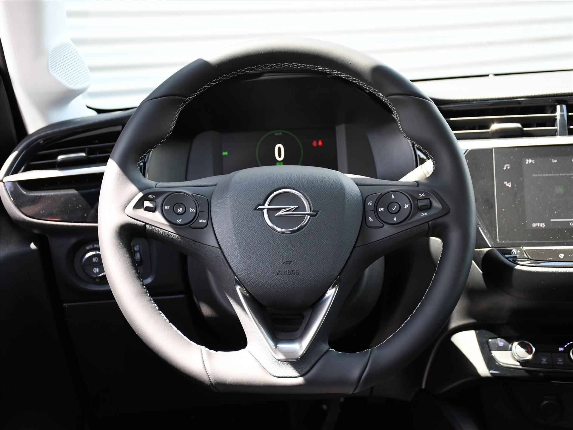Opel Corsa Electric Elegance 50kWh 136pk Automaat PDC + CAM. | 17'' LM | CRUISE CONTROL | DAB | NAVI | APPLE-CARPLAY | CLIMA - 12/29
