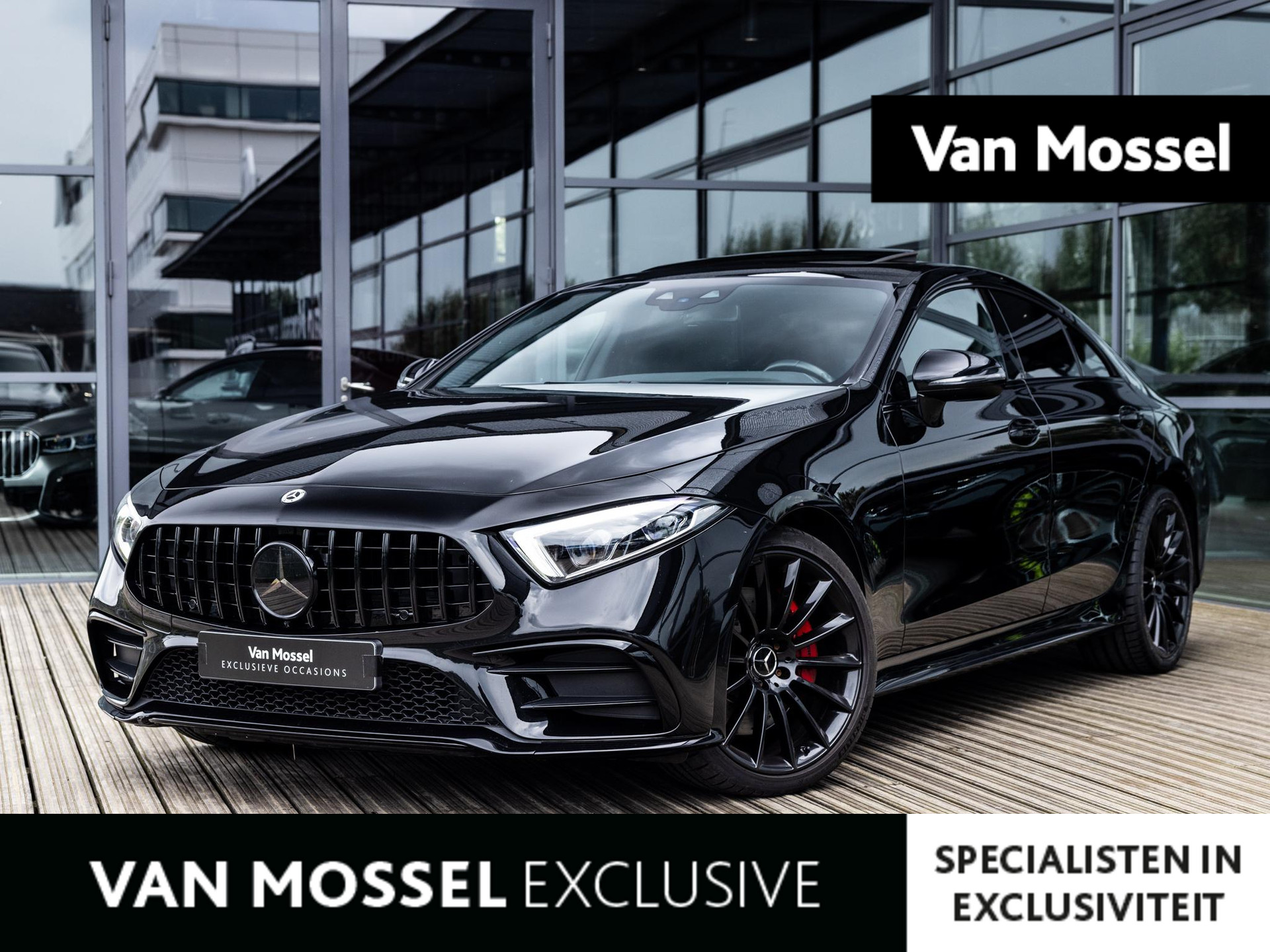 Mercedes-Benz CLS-klasse AMG 53 4MATIC+ Premium Plus | NIGHT PAKKET | BURMESTER | SCHUIF-KANTELDAK | 20 INCH | CARBON INTERIEURLIJSTEN | RIJ-ASSISTENTIE PAKKET | LUCHTVERING | VOLLEDIG MERCEDES ONDERHOUDEN | PANAMERICANA GRILL | STOELVENTILATIE |