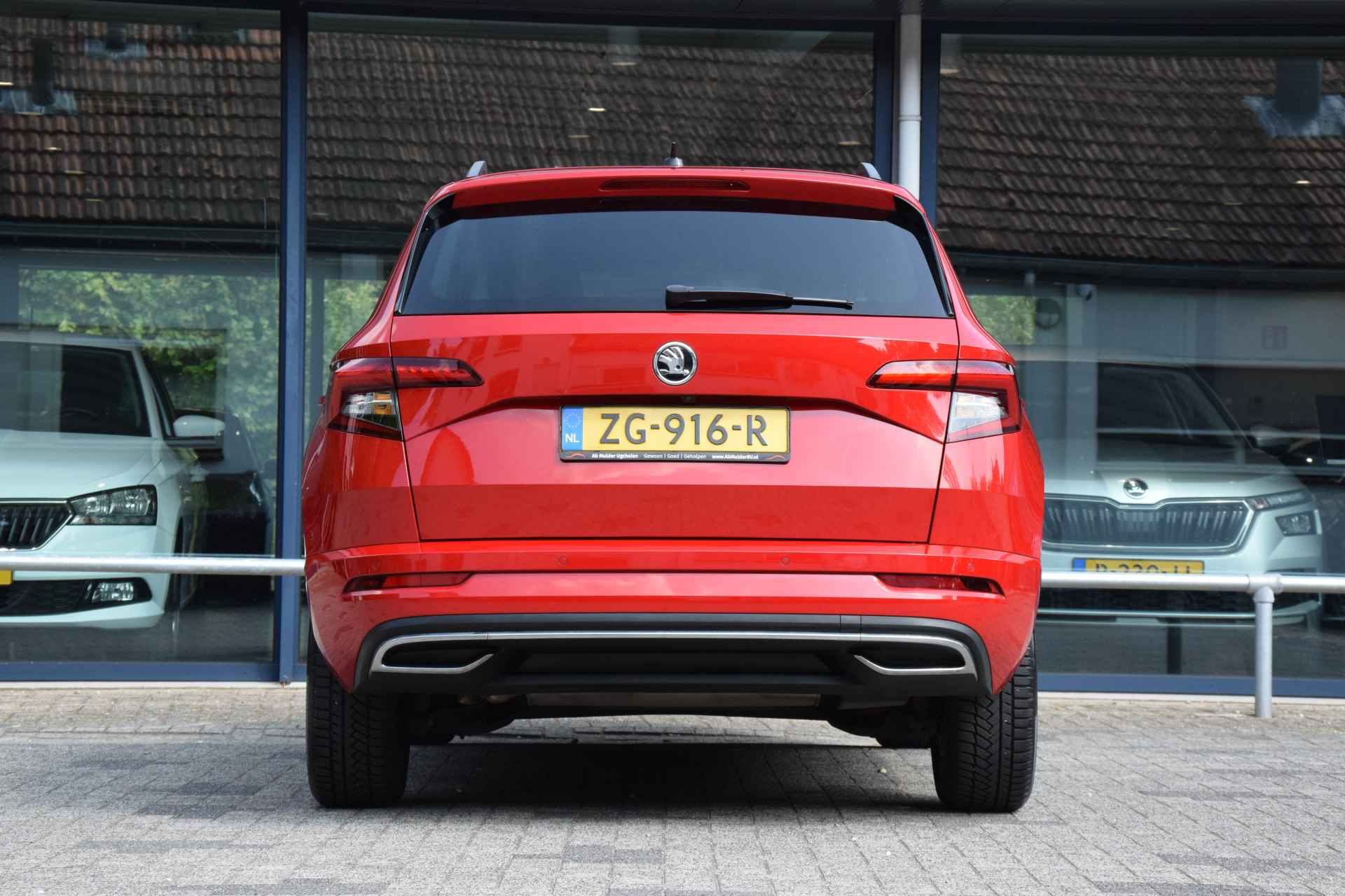 Škoda Karoq 1.5 TSI ACT Sportline Business DSG Automaat | Org. NL | BOVAG Garantie | Navigatie | Virtual Cockpit | Achteruitrijcamera | 18'' Velgen | Full LED | Carplay | DAB | Keyless Entry&GO | - 12/40