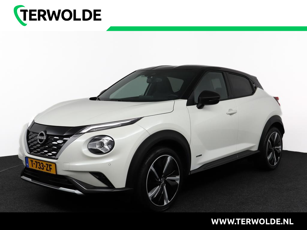 Nissan Juke 1.6 Hybrid N-Design | AUTOMAAT | Navigatie | Climate Control | Two-Tone Kleur | Camera | Parkeerhulp V+A