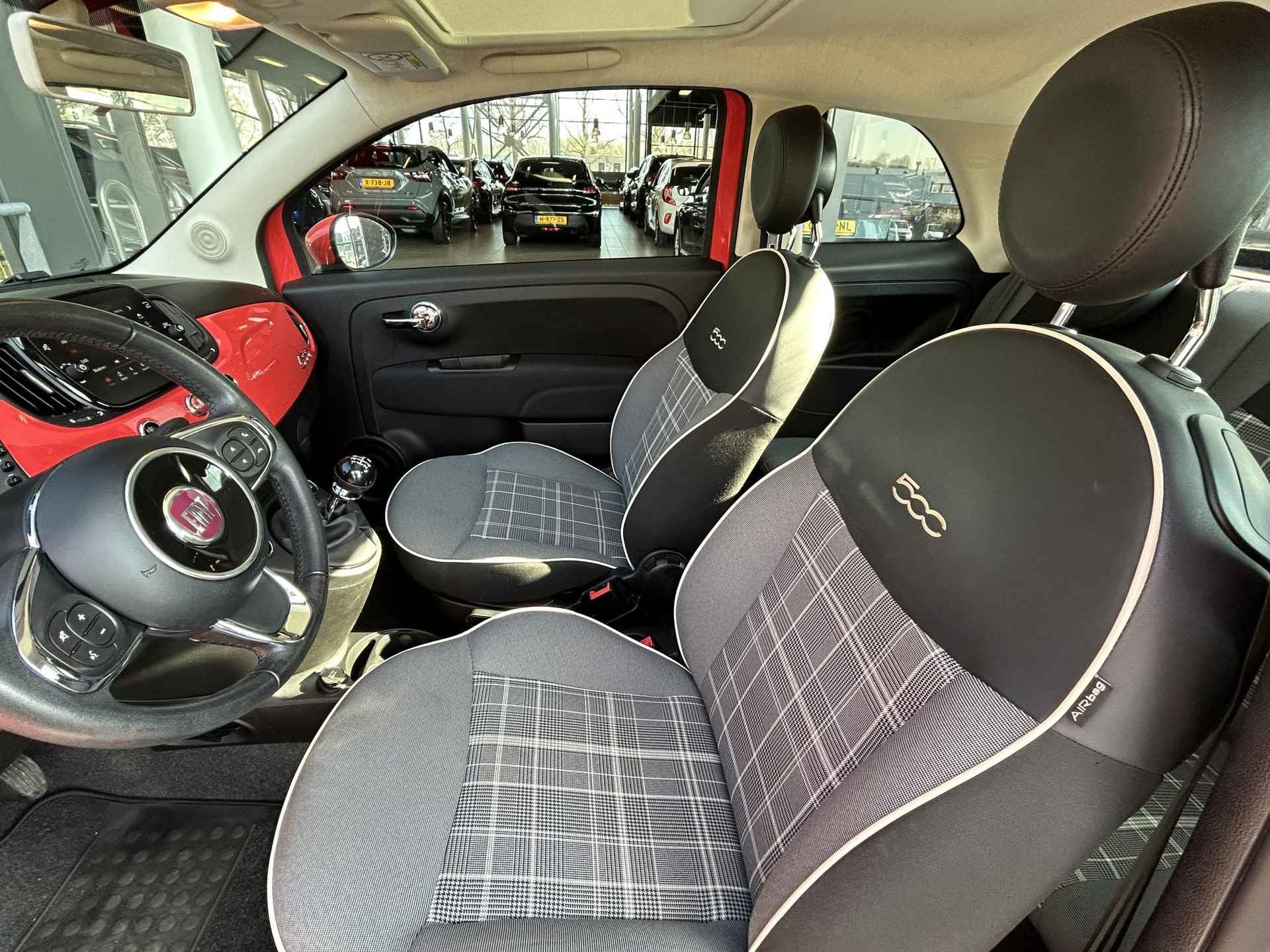 Fiat 500 0.9 TwinAir Turbo Lounge | Panoramadak | Navigatie | Bluetooth | Airconditioning - 7/28