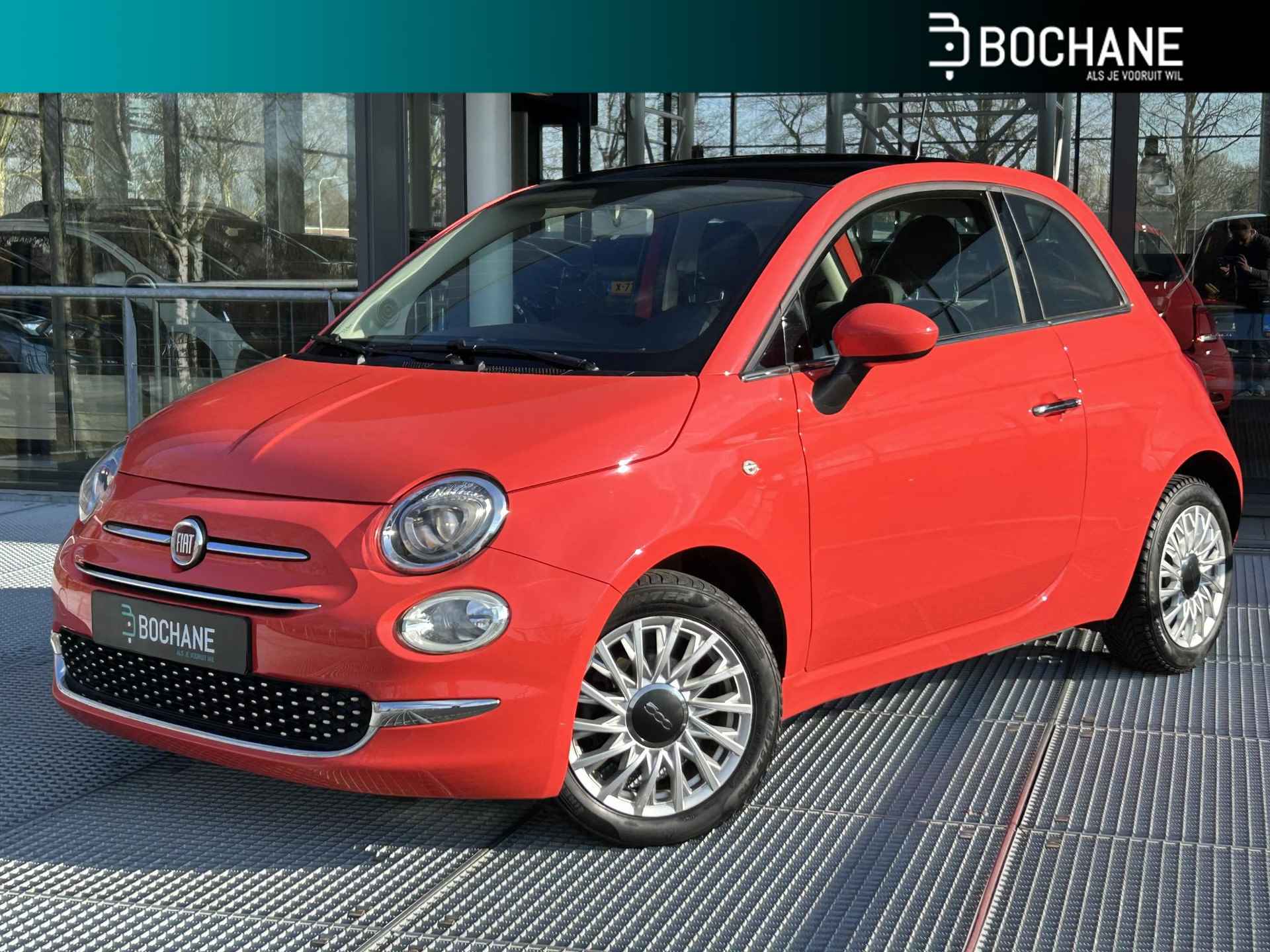 Fiat 500 0.9 TwinAir Turbo Lounge | Panoramadak | Navigatie | Bluetooth | Airconditioning