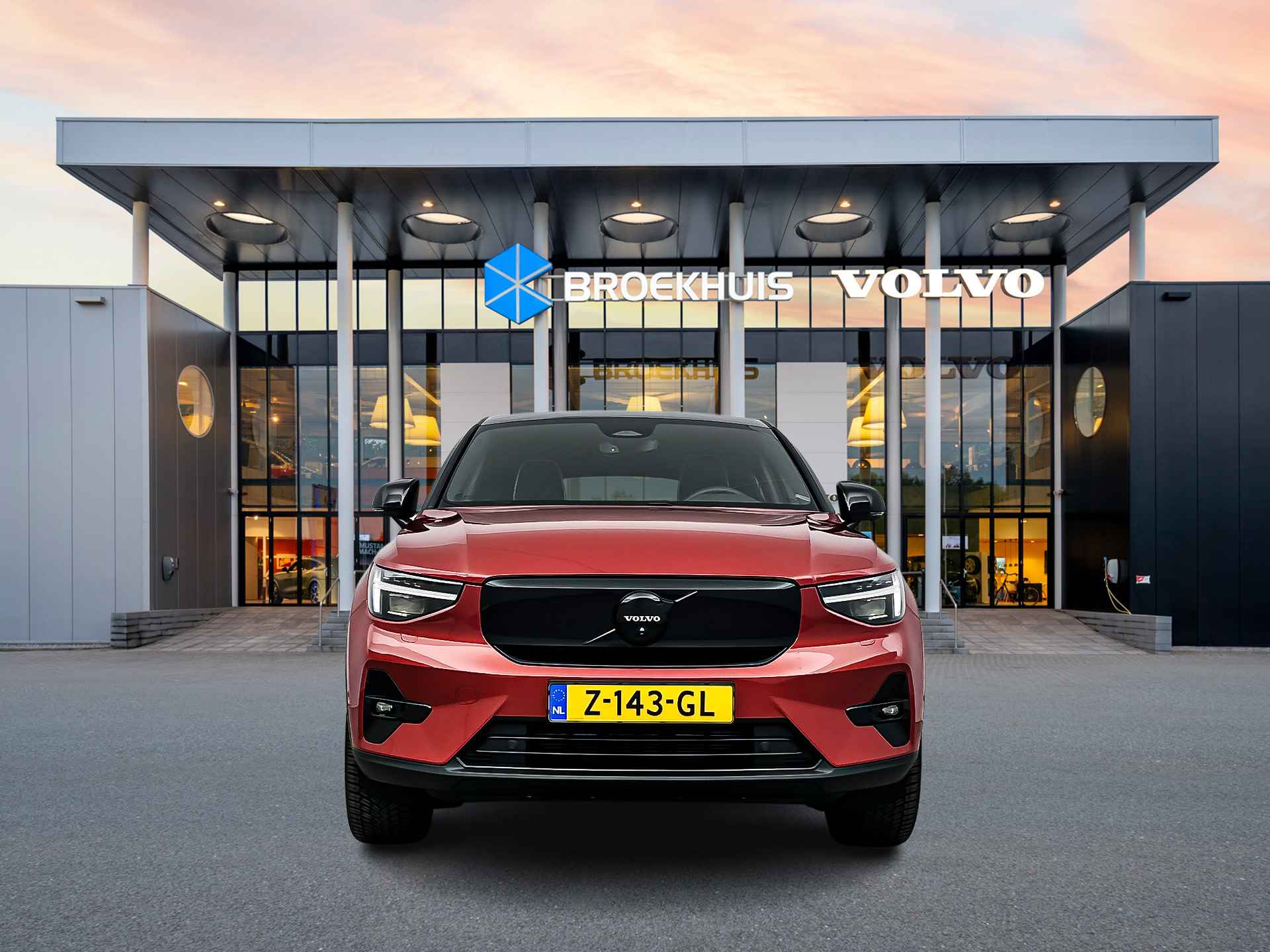 Volvo C40 Extended Range Ultimate | 20" | Black Pack | Nubuck bekleding | Pixel LED | Getint glas - 6/34