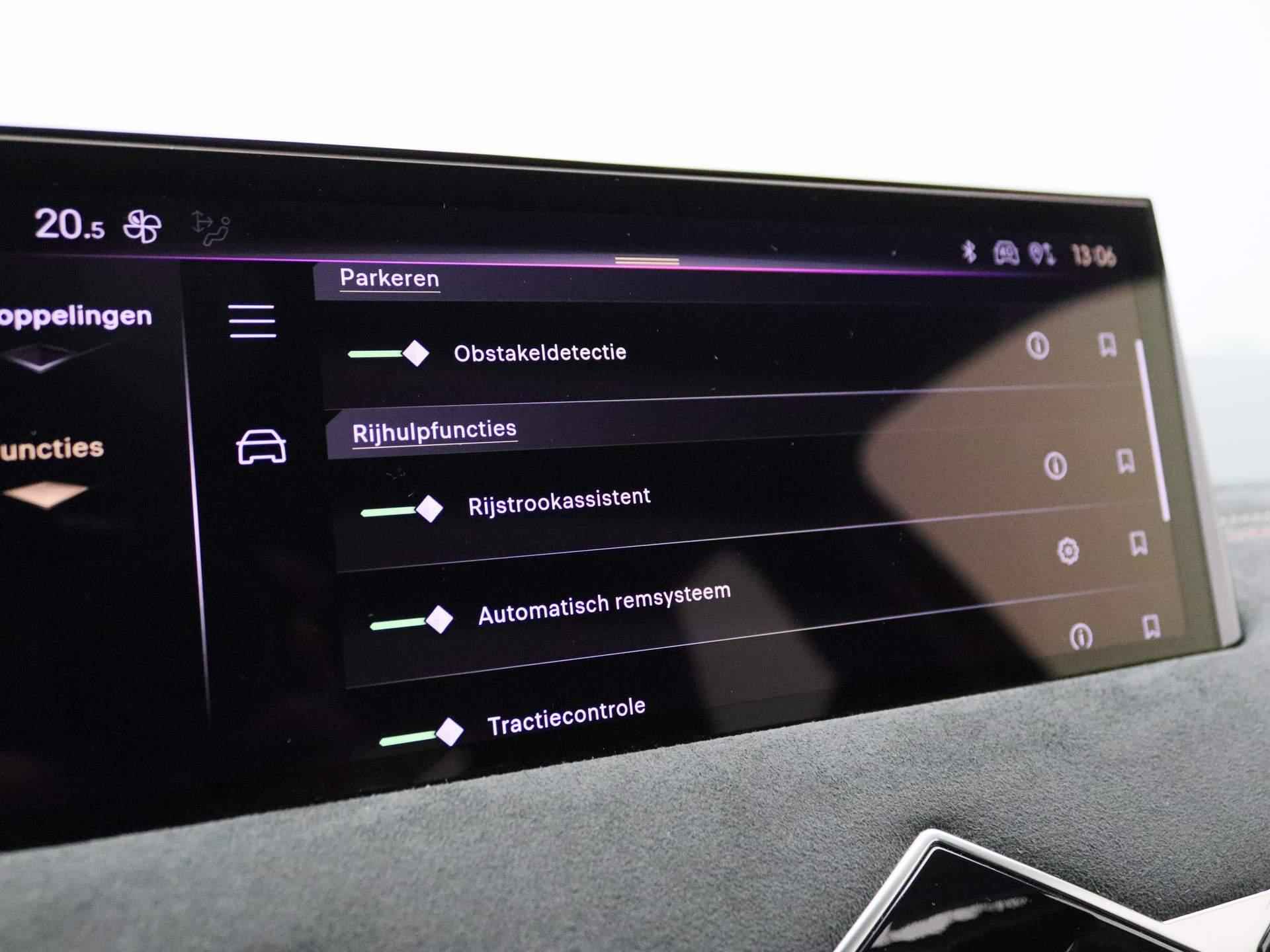 DS 3 E-Tense Performance Line 54 kWh | Parkeersensoren | Apple Carplay/Android Auto | Climate control - 36/53