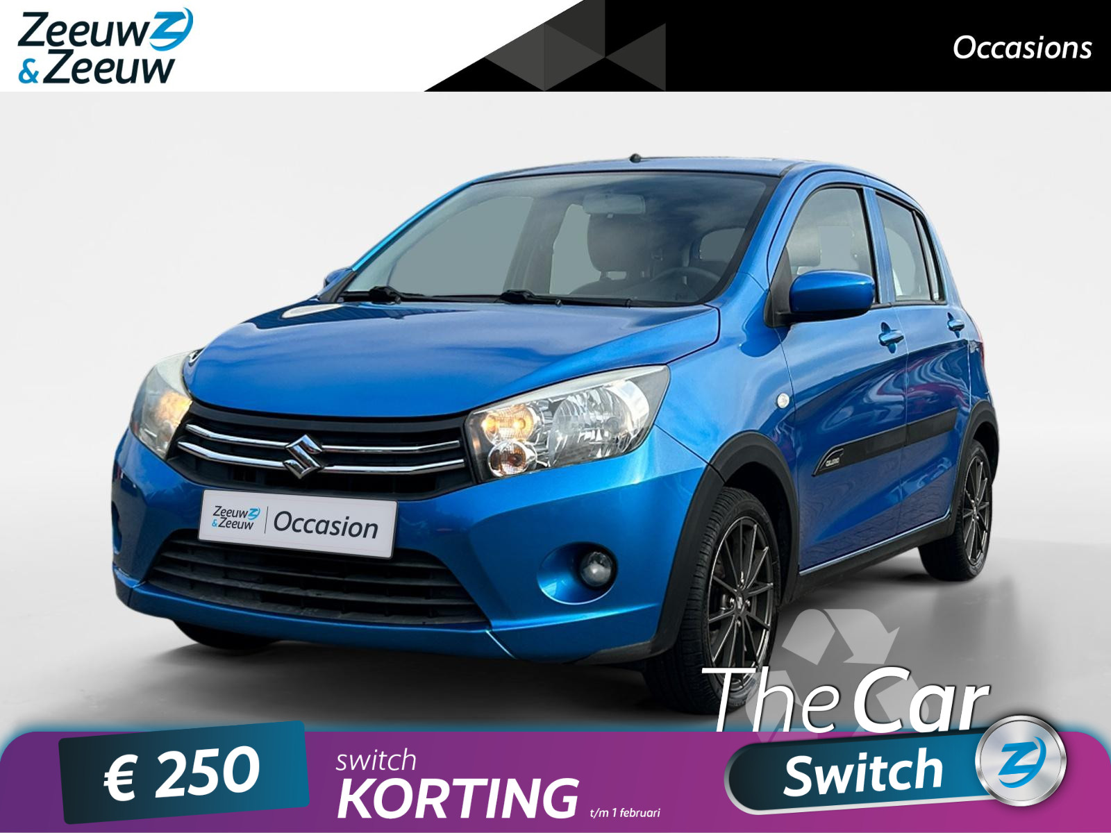 Suzuki Celerio 1.0 Exclusive | GT PACK | AIRCO | LICHTMETAAL |